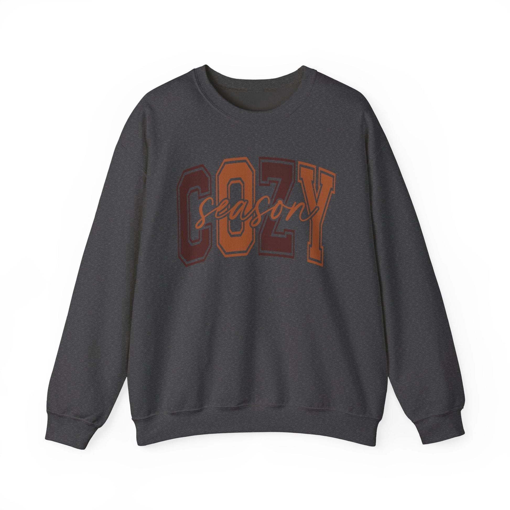 Cozy Season Crewneck Sweatshirt | Unisex Sweatshirt, Fall Essentials, Comfy Gift, Cozy Vibes, Holiday Apparel - Shirt Happens Graphics