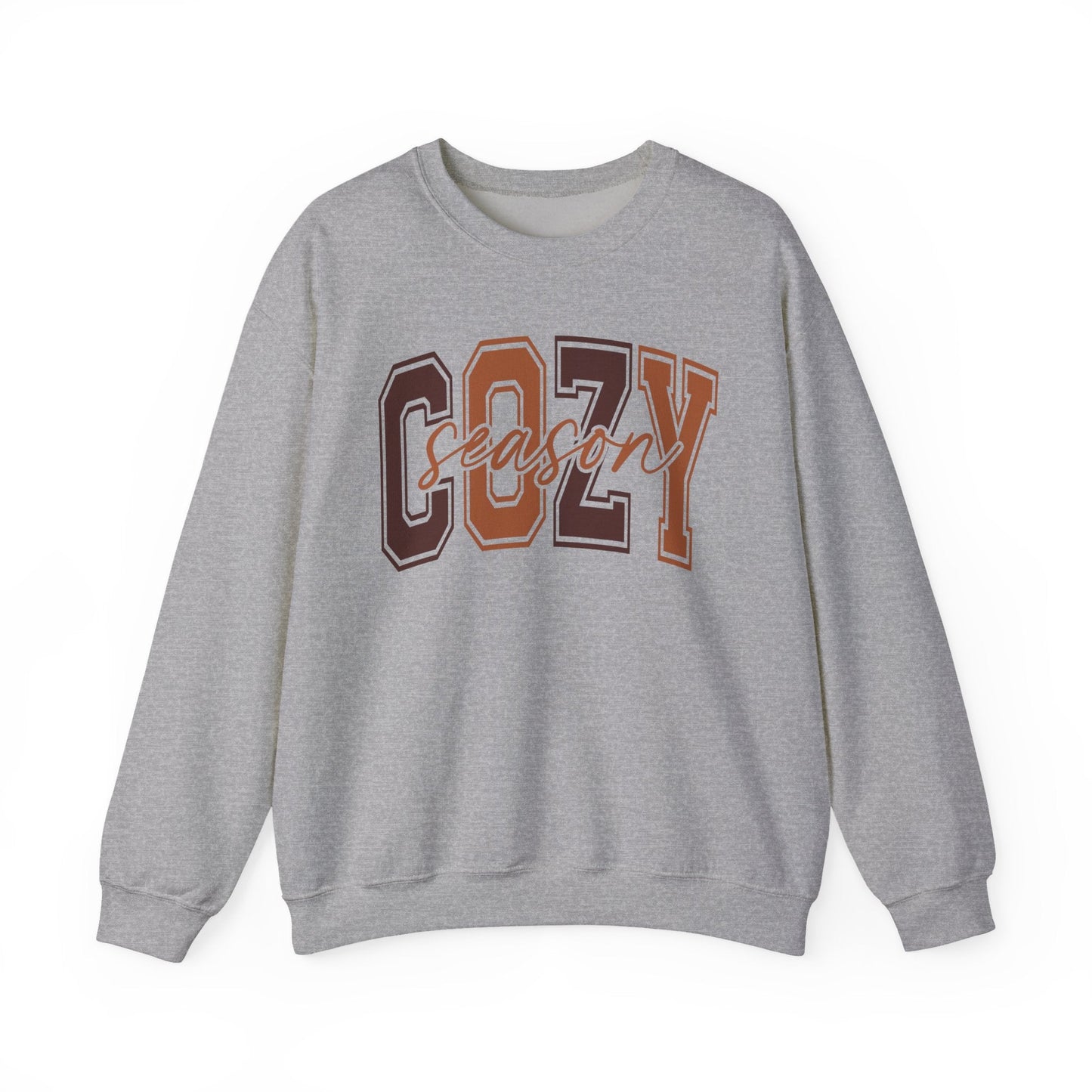 Cozy Season Crewneck Sweatshirt | Unisex Sweatshirt, Fall Essentials, Comfy Gift, Cozy Vibes, Holiday Apparel - Shirt Happens Graphics