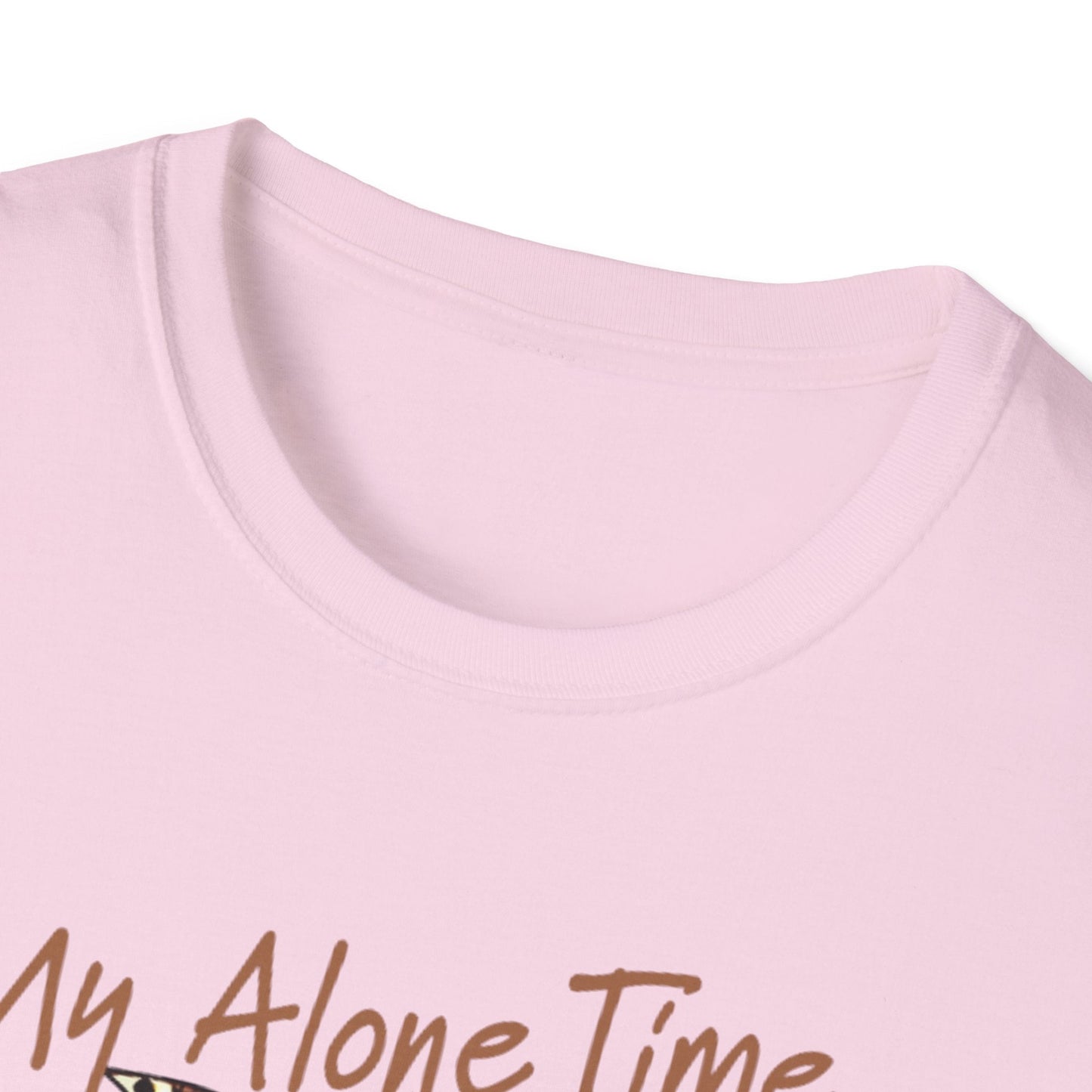 Cozy Self - Care T-Shirt: My Alone Time is for Everyone's Safety, Relaxation Gift, Casual Tee, Funny Shirt, Comfortable Wear - Shirt Happens Graphics