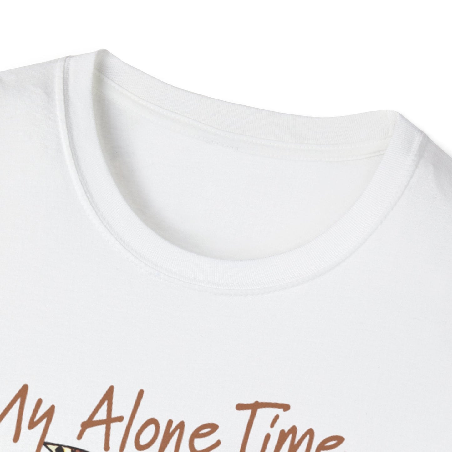Cozy Self - Care T-Shirt: My Alone Time is for Everyone's Safety, Relaxation Gift, Casual Tee, Funny Shirt, Comfortable Wear - Shirt Happens Graphics