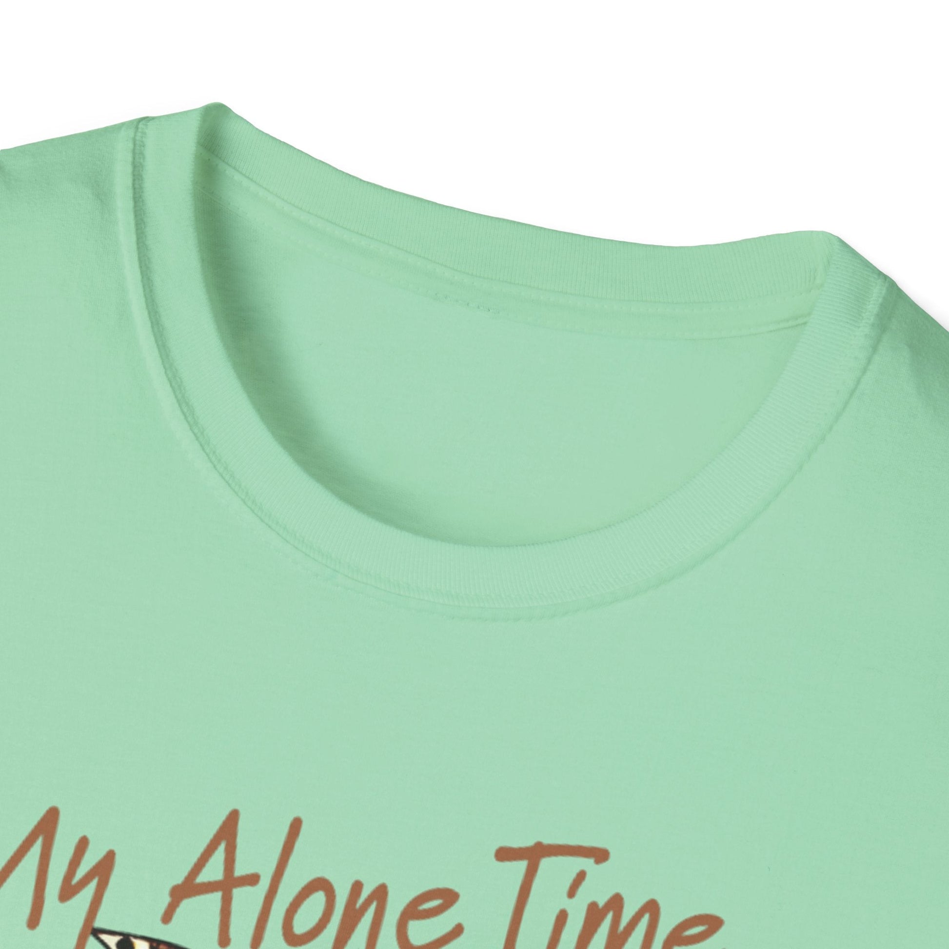 Cozy Self - Care T-Shirt: My Alone Time is for Everyone's Safety, Relaxation Gift, Casual Tee, Funny Shirt, Comfortable Wear - Shirt Happens Graphics