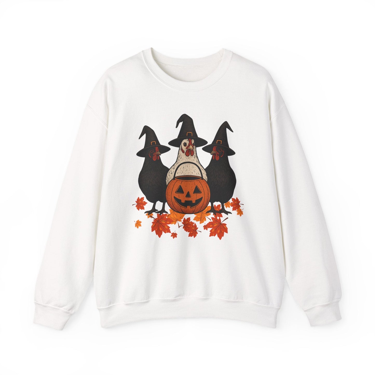 Cute Halloween Crewneck Sweatshirt - Shirt Happens Graphics