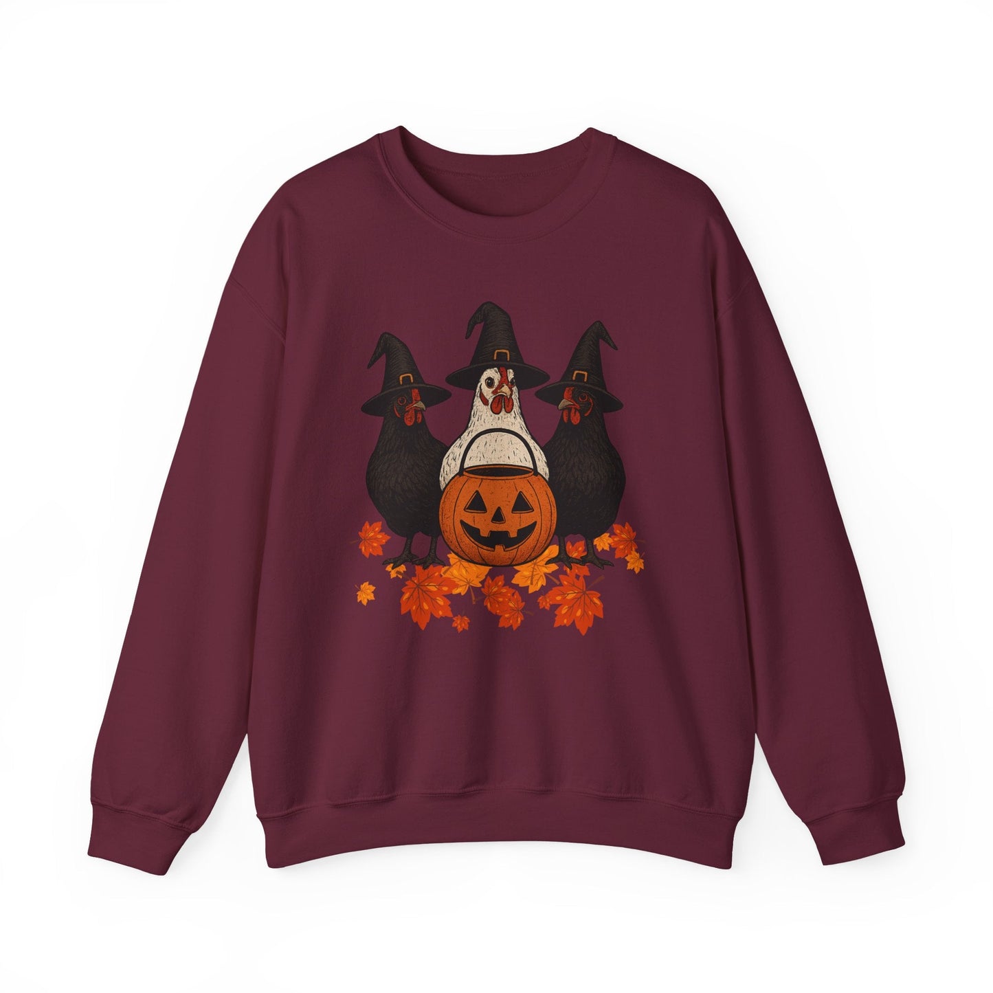 Cute Halloween Crewneck Sweatshirt - Shirt Happens Graphics