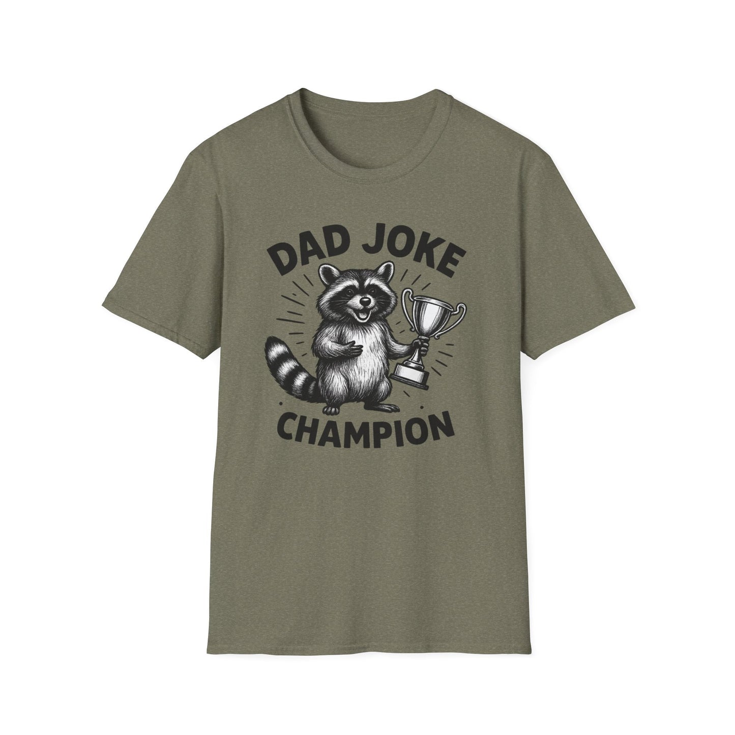 Dad Joke Champion T-Shirt, Funny Dad Gift, Unisex Tee, Perfect for Father's Day, Humor Shirt for Parent, Gift for Dad - Shirt Happens Graphics