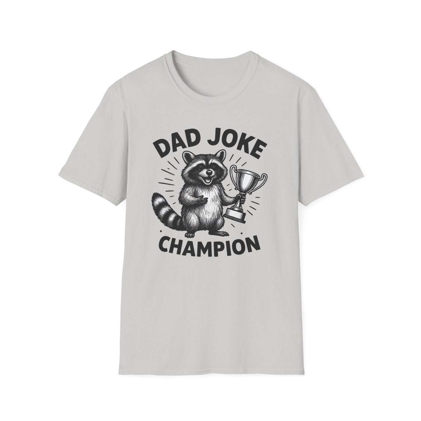 Dad Joke Champion T-Shirt, Funny Dad Gift, Unisex Tee, Perfect for Father's Day, Humor Shirt for Parent, Gift for Dad - Shirt Happens Graphics
