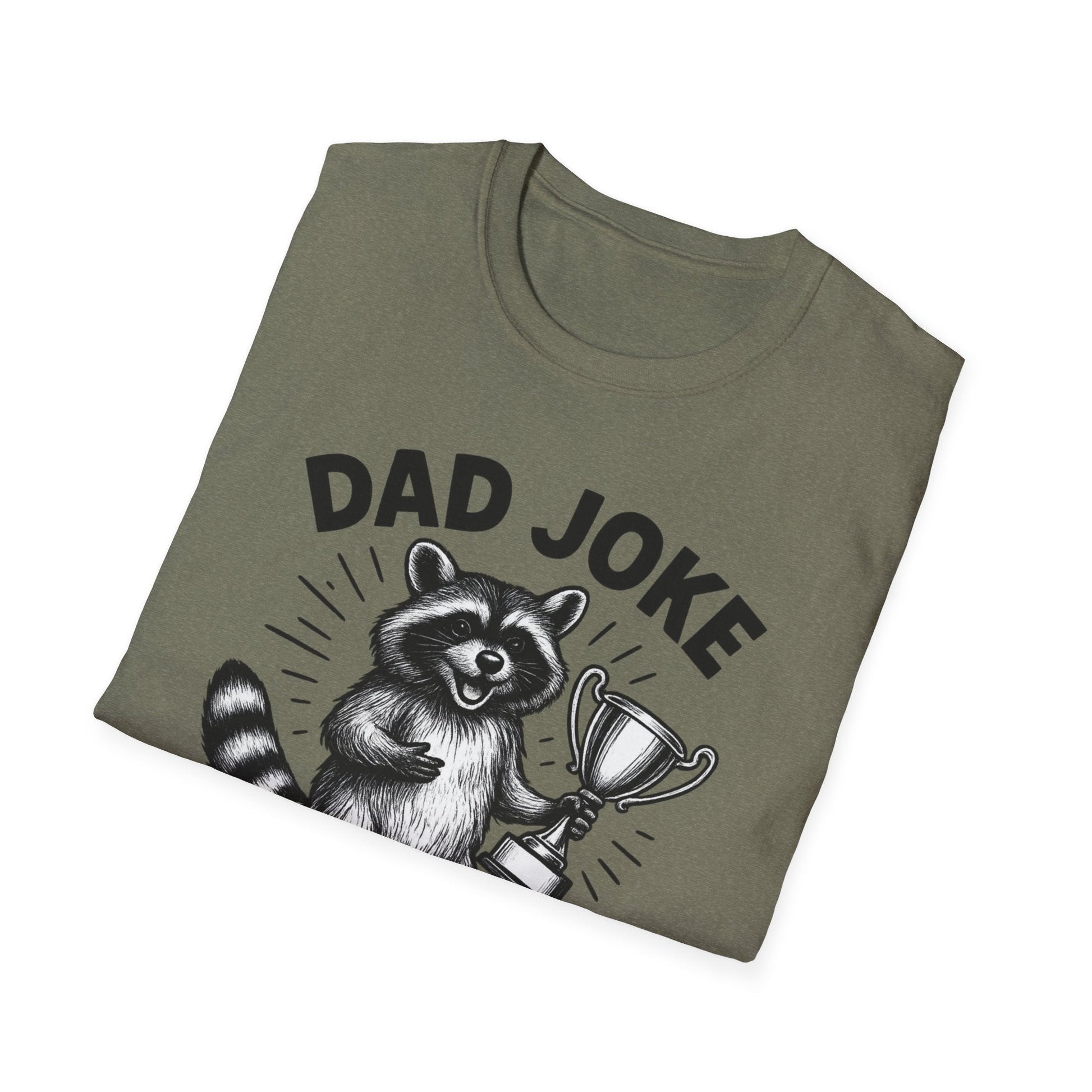 Dad Joke Champion T-Shirt, Funny Dad Gift, Unisex Tee, Perfect for Father's Day, Humor Shirt for Parent, Gift for Dad - Shirt Happens Graphics