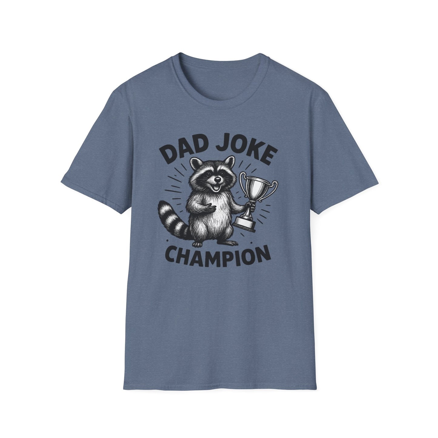 Dad Joke Champion T-Shirt, Funny Dad Gift, Unisex Tee, Perfect for Father's Day, Humor Shirt for Parent, Gift for Dad - Shirt Happens Graphics