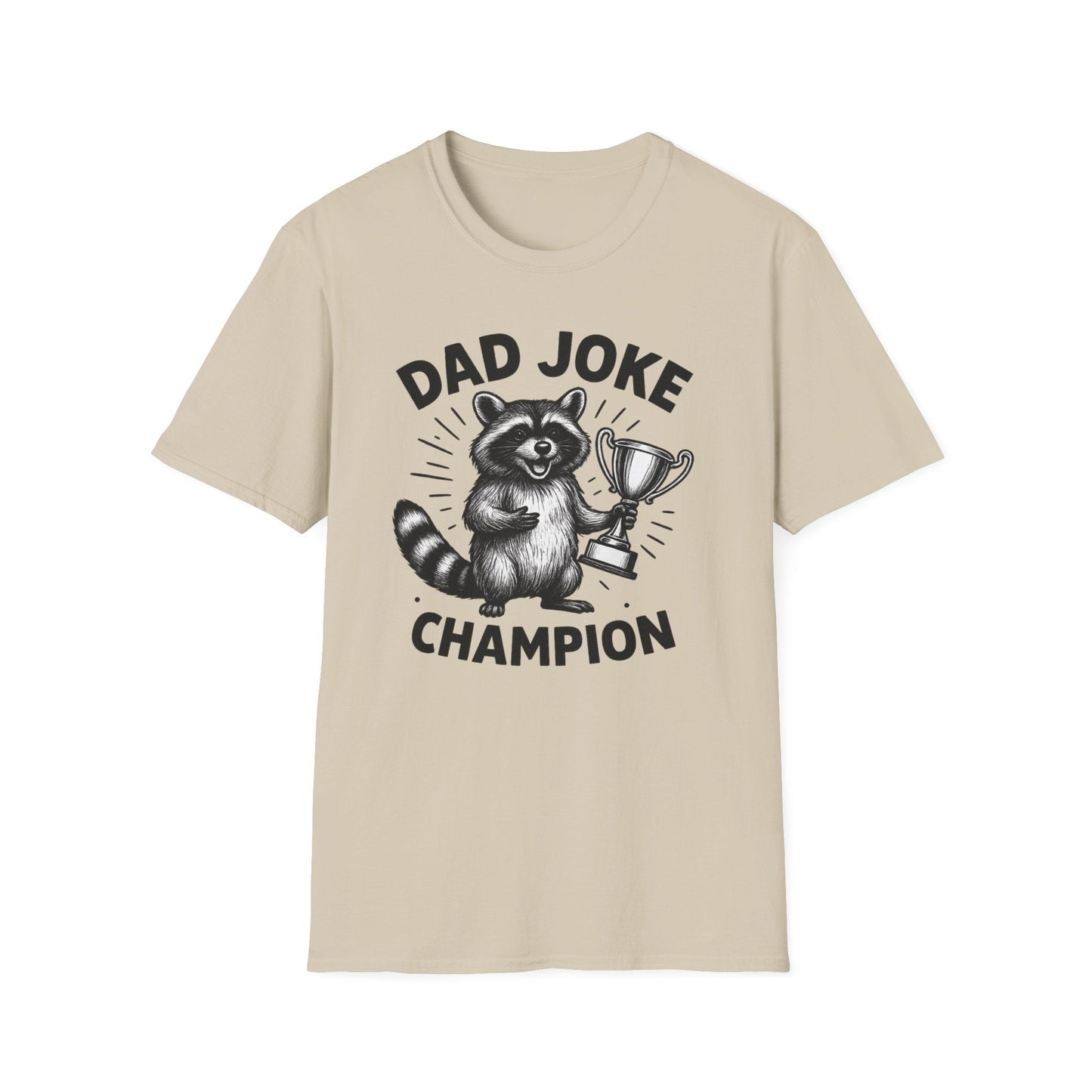 Dad Joke Champion T-Shirt, Funny Dad Gift, Unisex Tee, Perfect for Father's Day, Humor Shirt for Parent, Gift for Dad - Shirt Happens Graphics