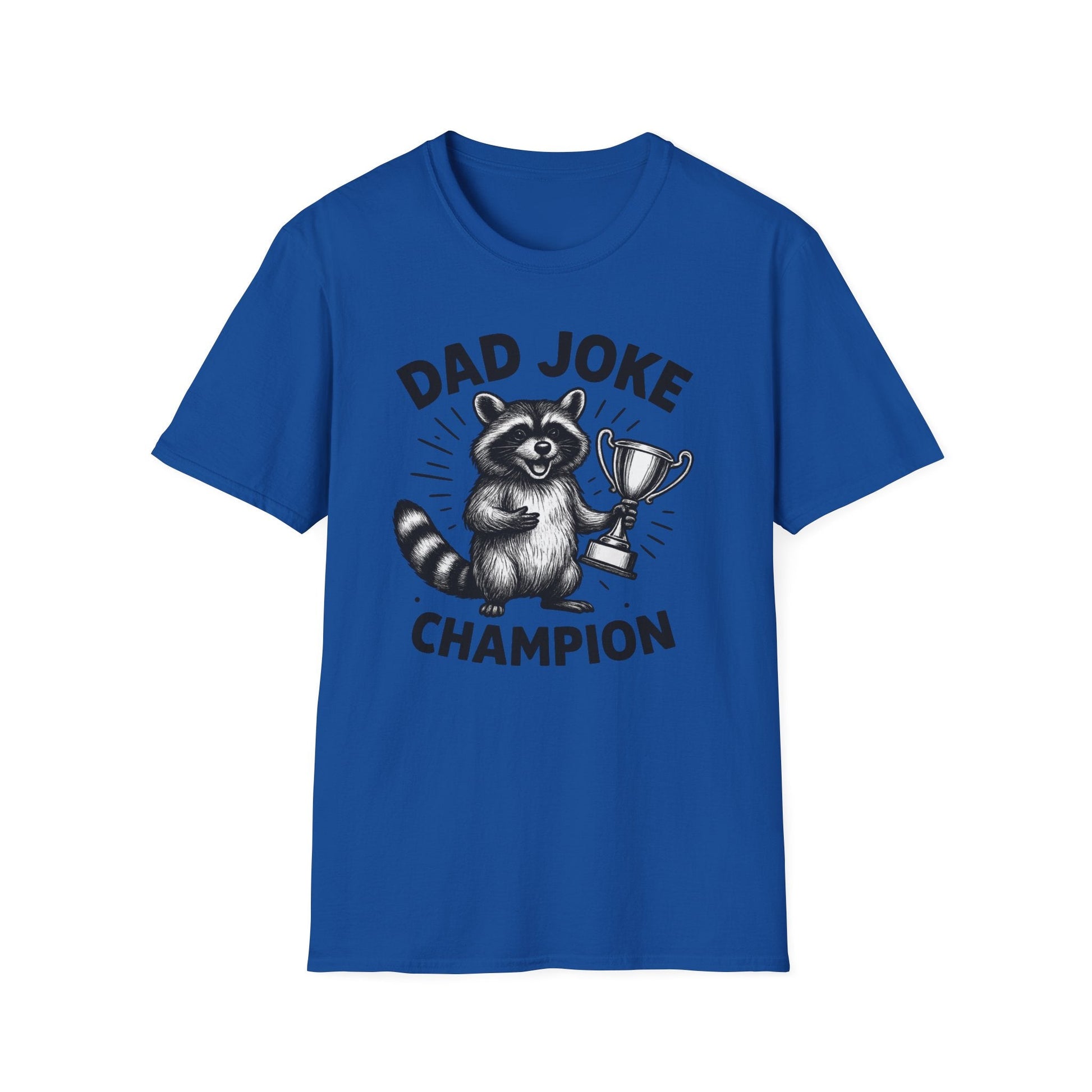 Dad Joke Champion T-Shirt, Funny Dad Gift, Unisex Tee, Perfect for Father's Day, Humor Shirt for Parent, Gift for Dad - Shirt Happens Graphics