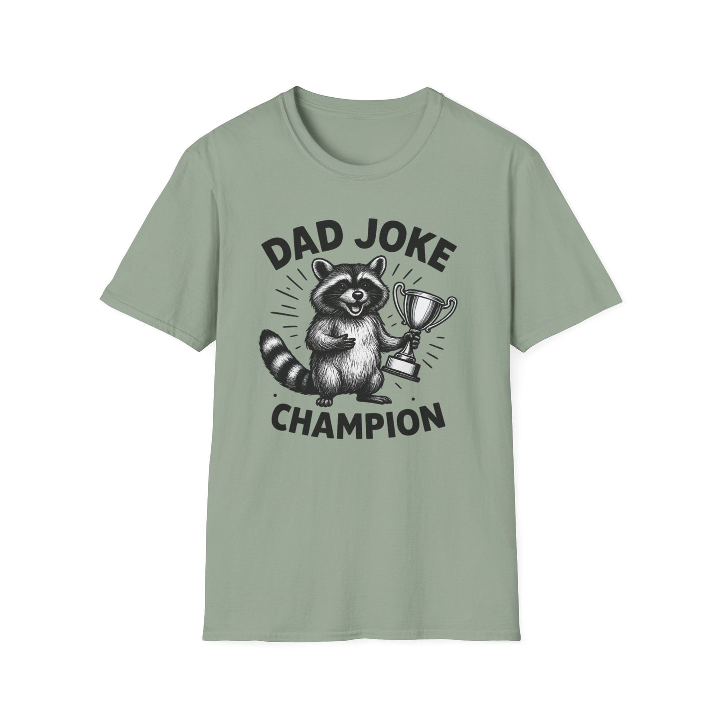 Dad Joke Champion T-Shirt, Funny Dad Gift, Unisex Tee, Perfect for Father's Day, Humor Shirt for Parent, Gift for Dad - Shirt Happens Graphics