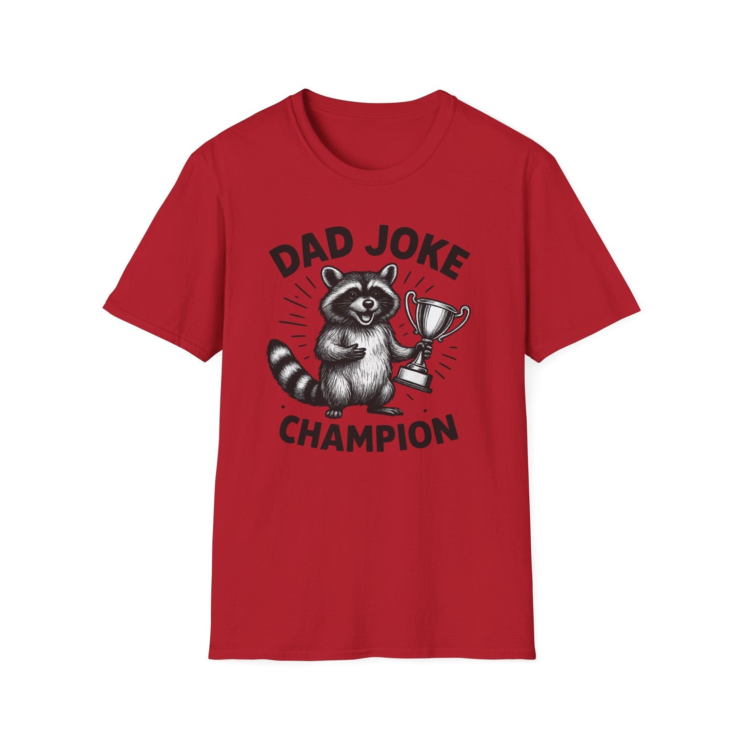 Dad Joke Champion T-Shirt, Funny Dad Gift, Unisex Tee, Perfect for Father's Day, Humor Shirt for Parent, Gift for Dad - Shirt Happens Graphics