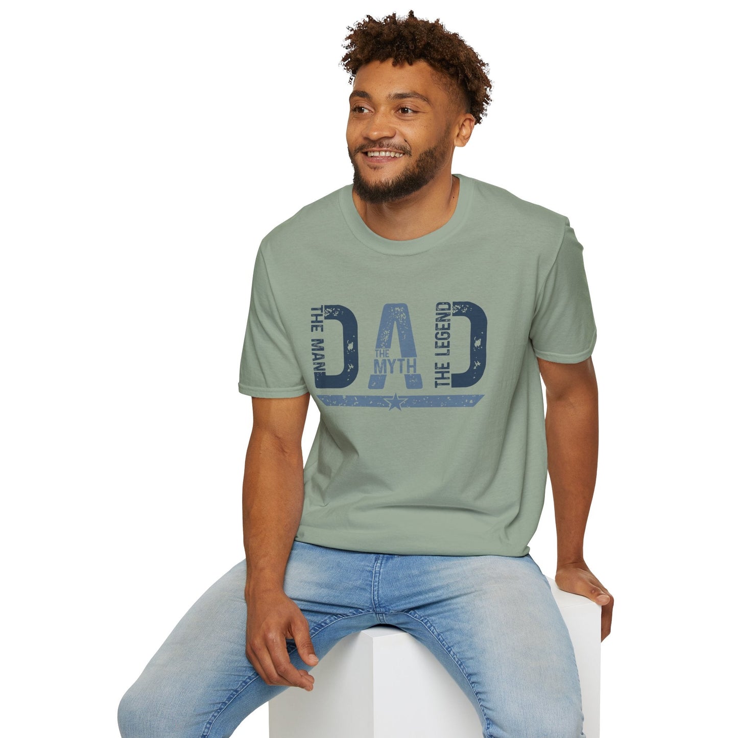 Dad Myth Legend - Father's Day Shirt - Shirt Happens Graphics