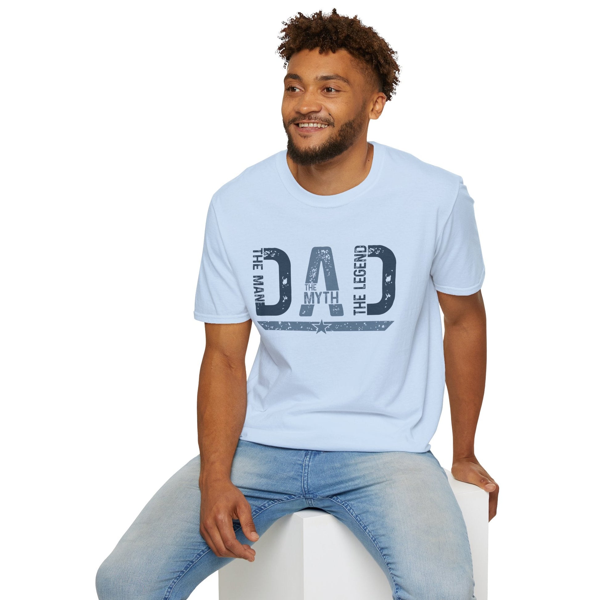 Dad Myth Legend - Father's Day Shirt - Shirt Happens Graphics