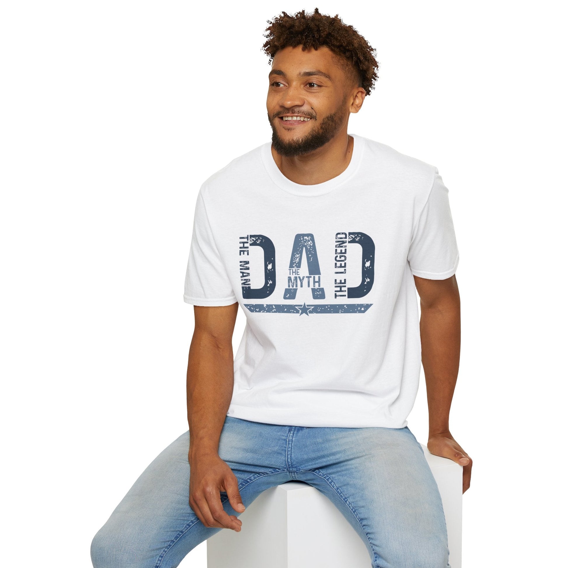 Dad Myth Legend - Father's Day Shirt - Shirt Happens Graphics