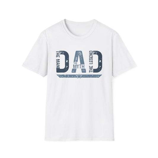 Dad Myth Legend - Father's Day Shirt - Shirt Happens Graphics