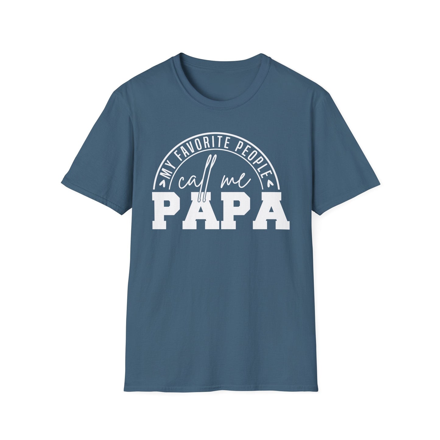 Dad's Favorite T-Shirt - Perfect Gift for Father's Day, Birthdays, Grandparents, Gift for Papa, Unisex Softstyle Tee - Shirt Happens Graphics
