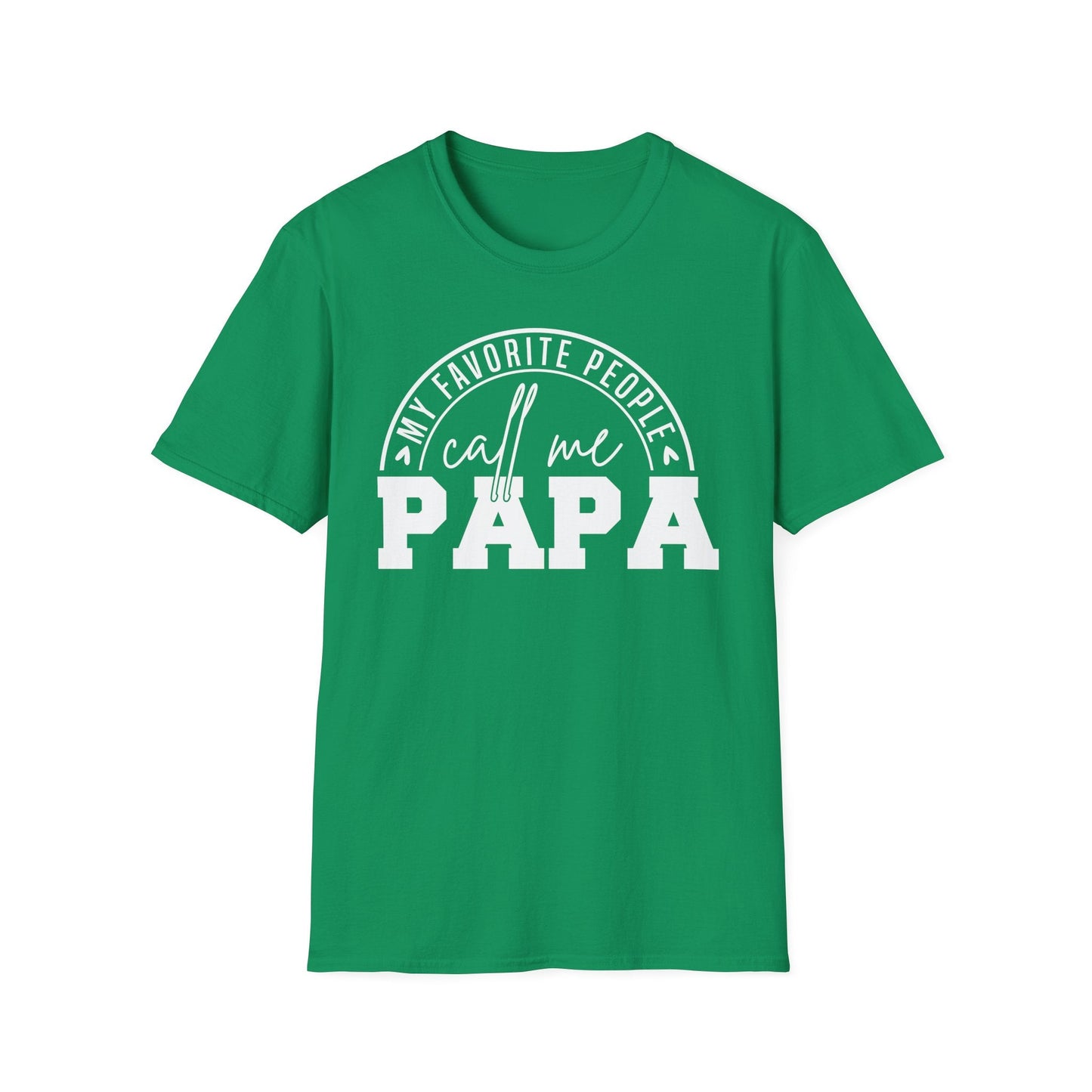 Dad's Favorite T-Shirt - Perfect Gift for Father's Day, Birthdays, Grandparents, Gift for Papa, Unisex Softstyle Tee - Shirt Happens Graphics
