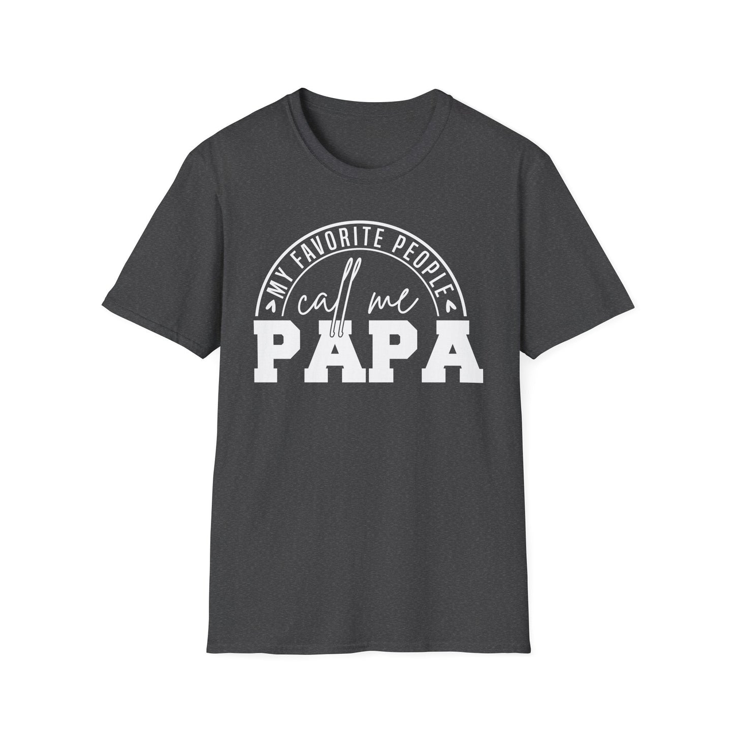 Dad's Favorite T-Shirt - Perfect Gift for Father's Day, Birthdays, Grandparents, Gift for Papa, Unisex Softstyle Tee - Shirt Happens Graphics