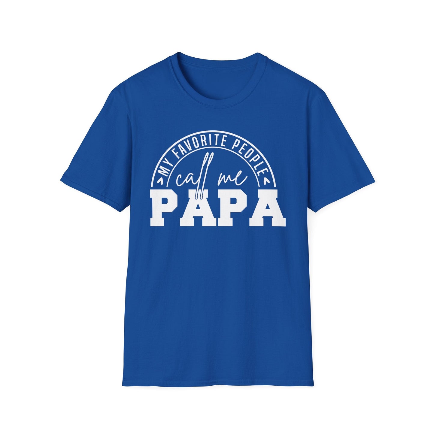 Dad's Favorite T-Shirt - Perfect Gift for Father's Day, Birthdays, Grandparents, Gift for Papa, Unisex Softstyle Tee - Shirt Happens Graphics