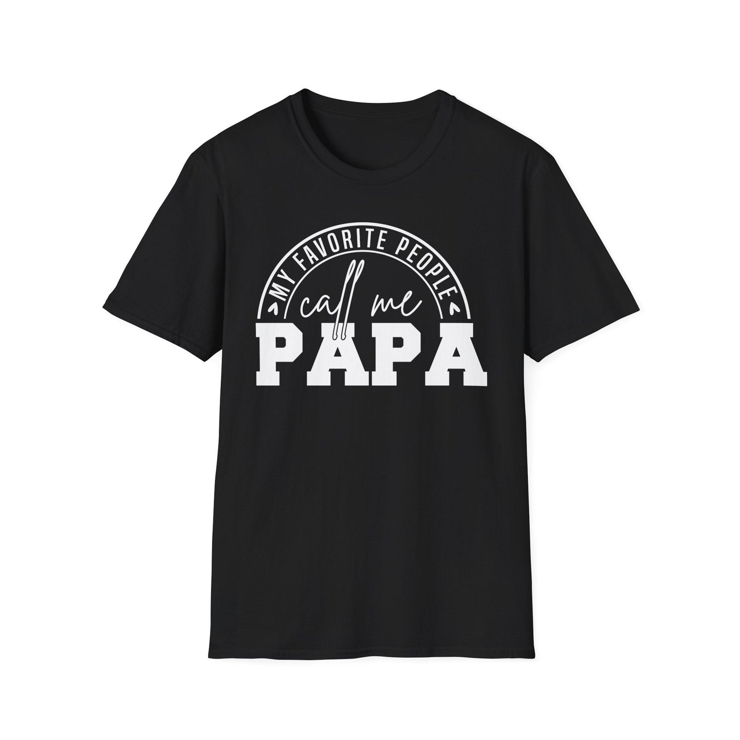 Dad's Favorite T-Shirt - Perfect Gift for Father's Day, Birthdays, Grandparents, Gift for Papa, Unisex Softstyle Tee - Shirt Happens Graphics