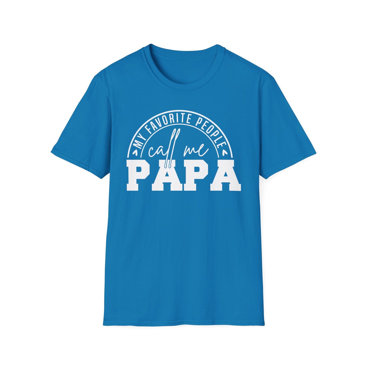 Dad's Favorite T-Shirt - Perfect Gift for Father's Day, Birthdays, Grandparents, Gift for Papa, Unisex Softstyle Tee - Shirt Happens Graphics
