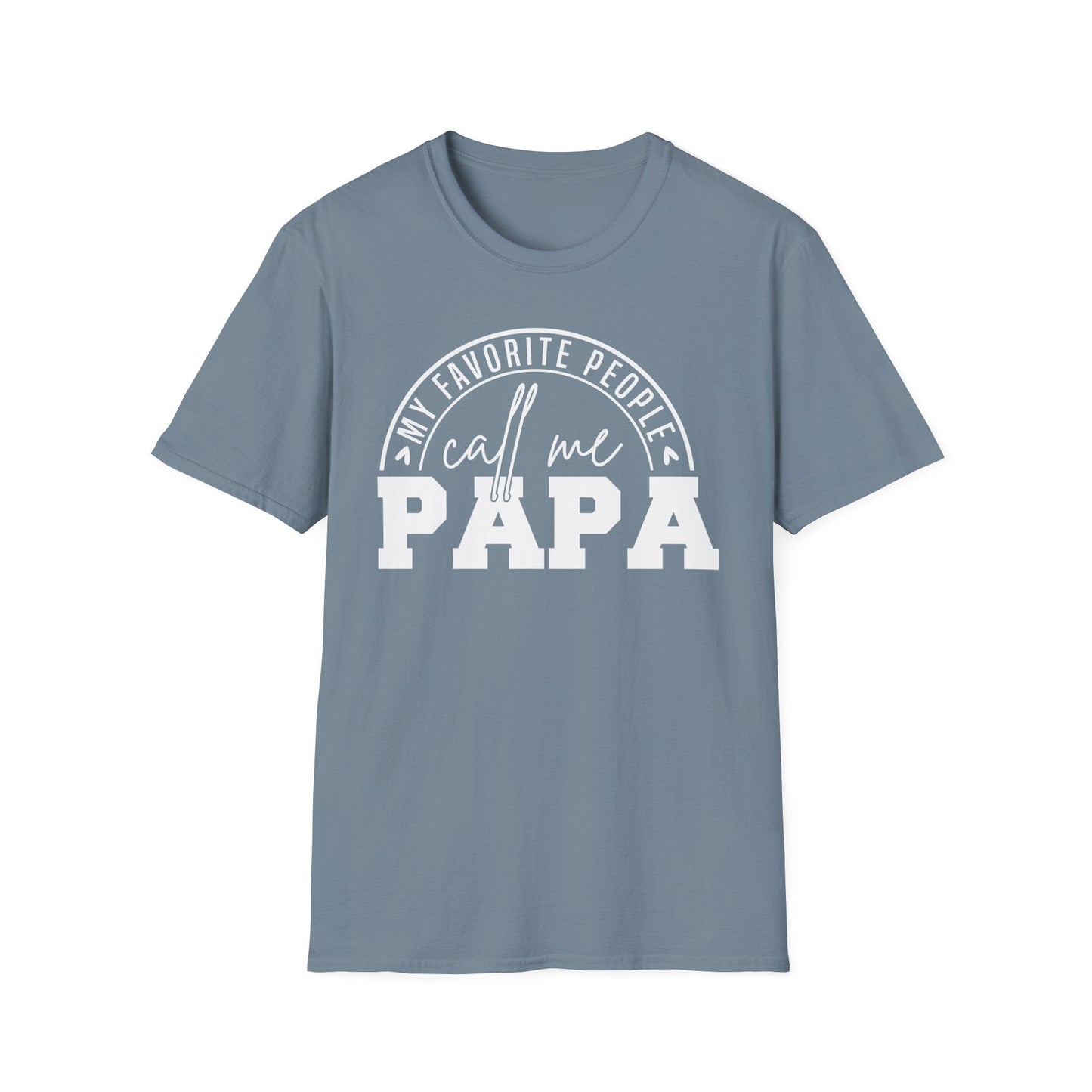 Dad's Favorite T-Shirt - Perfect Gift for Father's Day, Birthdays, Grandparents, Gift for Papa, Unisex Softstyle Tee - Shirt Happens Graphics