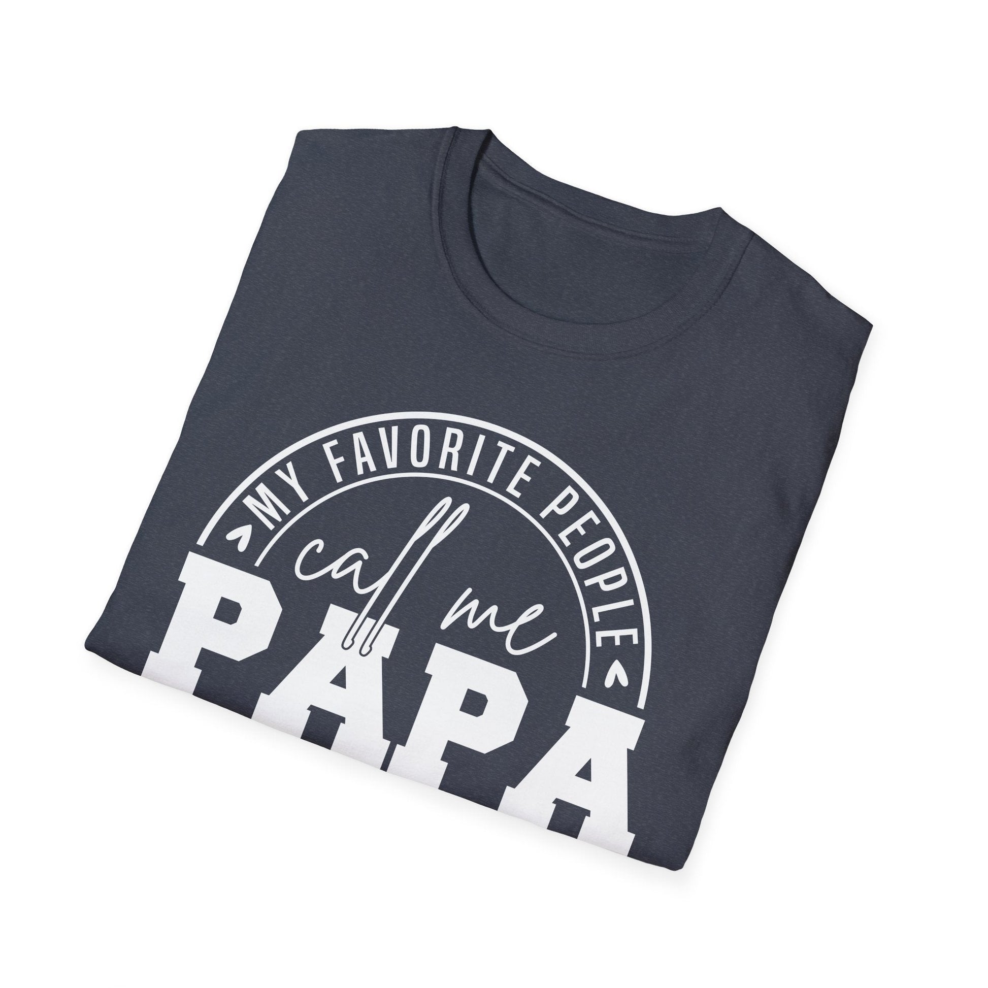 Dad's Favorite T-Shirt - Perfect Gift for Father's Day, Birthdays, Grandparents, Gift for Papa, Unisex Softstyle Tee - Shirt Happens Graphics