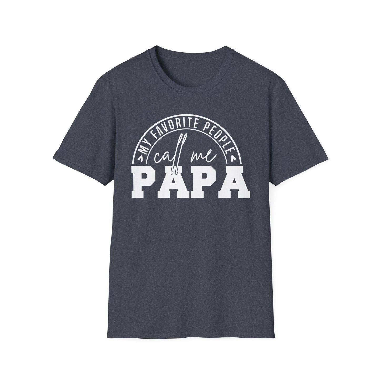 Dad's Favorite T-Shirt - Perfect Gift for Father's Day, Birthdays, Grandparents, Gift for Papa, Unisex Softstyle Tee - Shirt Happens Graphics