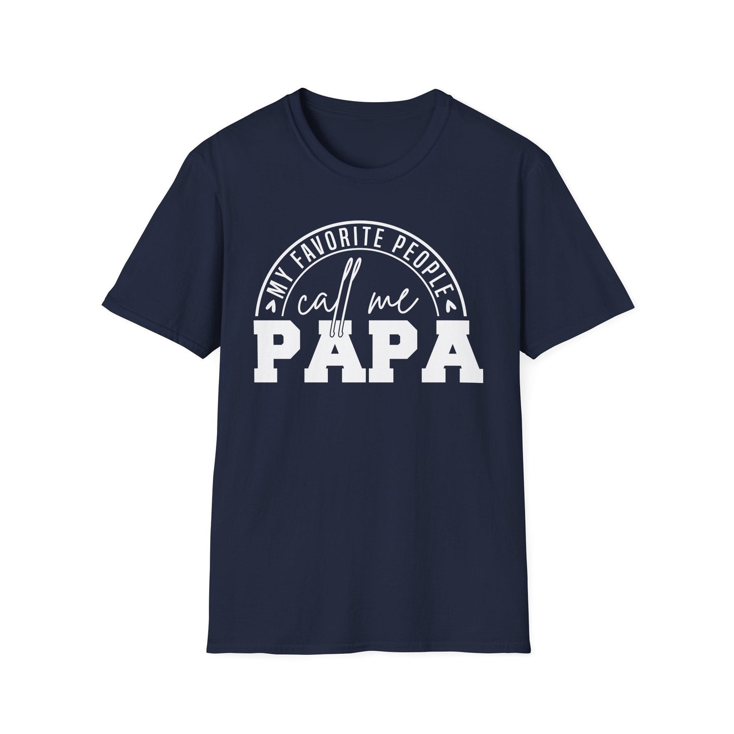 Dad's Favorite T-Shirt - Perfect Gift for Father's Day, Birthdays, Grandparents, Gift for Papa, Unisex Softstyle Tee - Shirt Happens Graphics