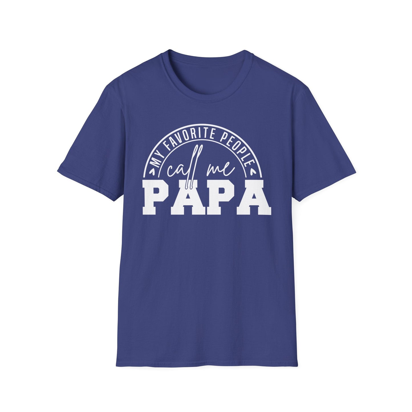 Dad's Favorite T-Shirt - Perfect Gift for Father's Day, Birthdays, Grandparents, Gift for Papa, Unisex Softstyle Tee - Shirt Happens Graphics