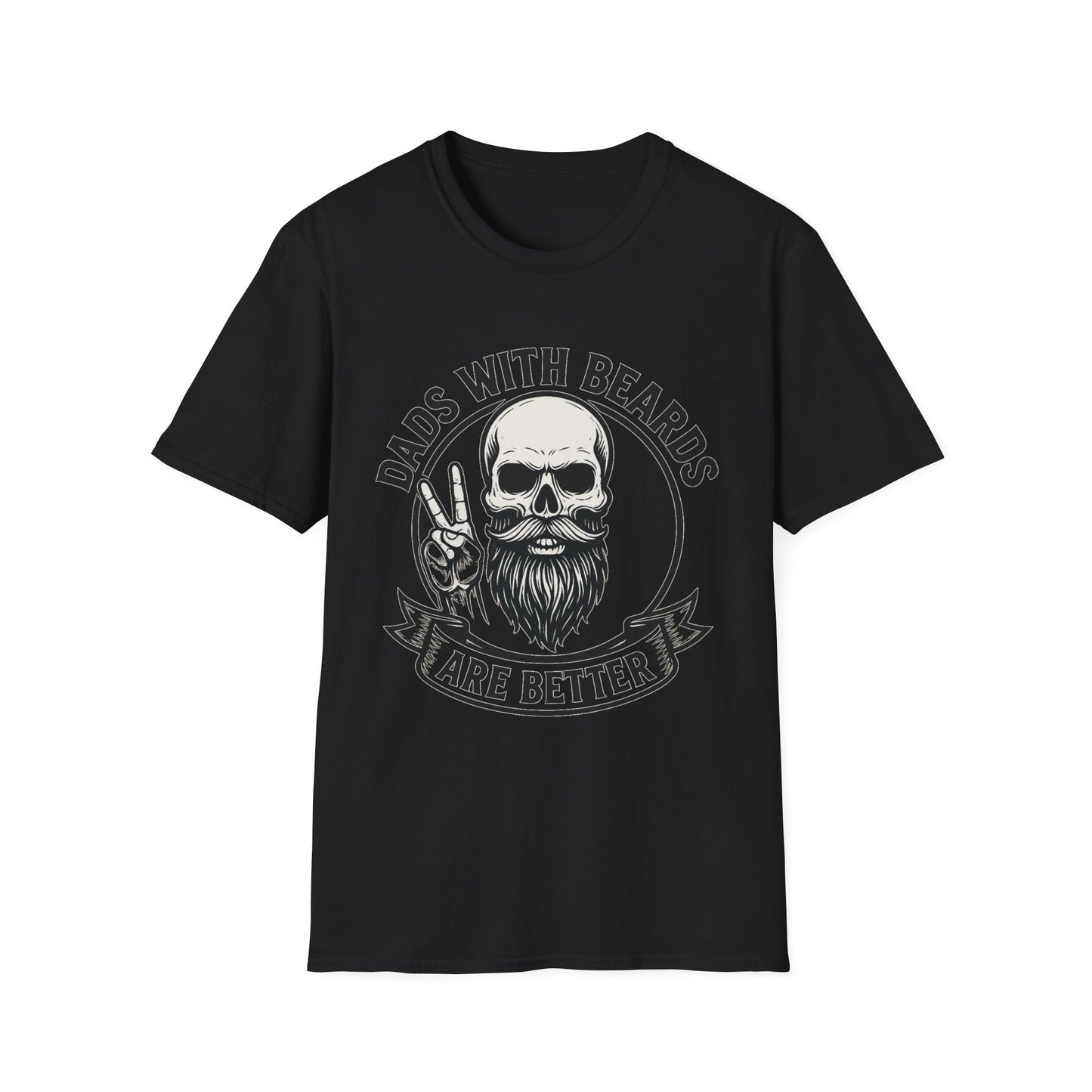 Dads with Beards Are Better T-Shirt - Father's Day Gift - Shirt Happens Graphics
