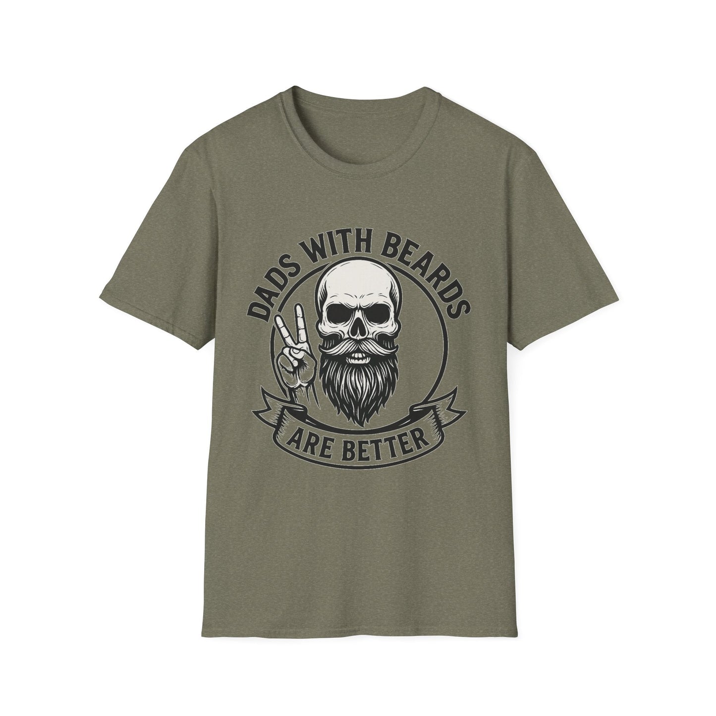 Dads with Beards Are Better T-Shirt - Father's Day Gift - Shirt Happens Graphics