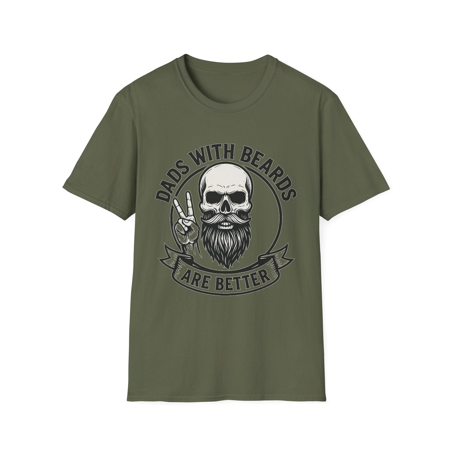 Dads with Beards Are Better T-Shirt - Father's Day Gift - Shirt Happens Graphics