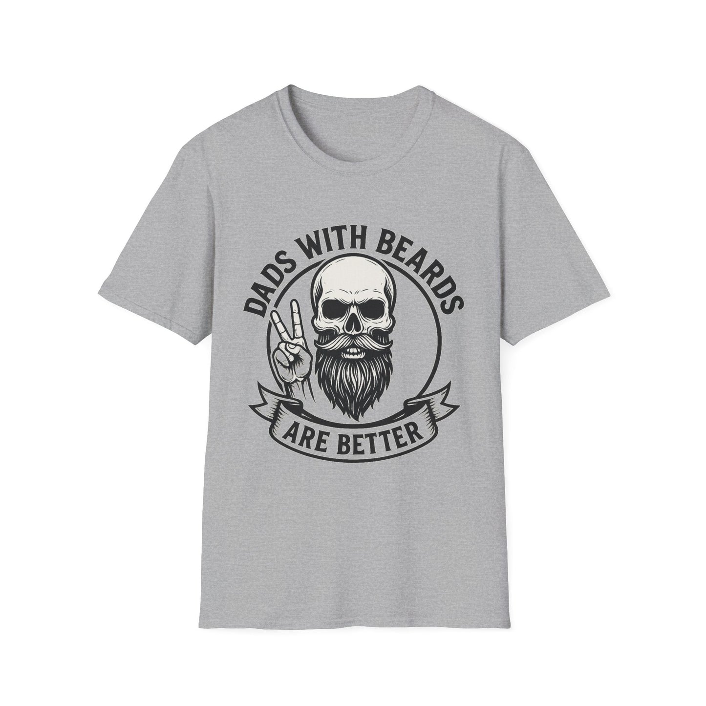 Dads with Beards Are Better T-Shirt - Father's Day Gift - Shirt Happens Graphics