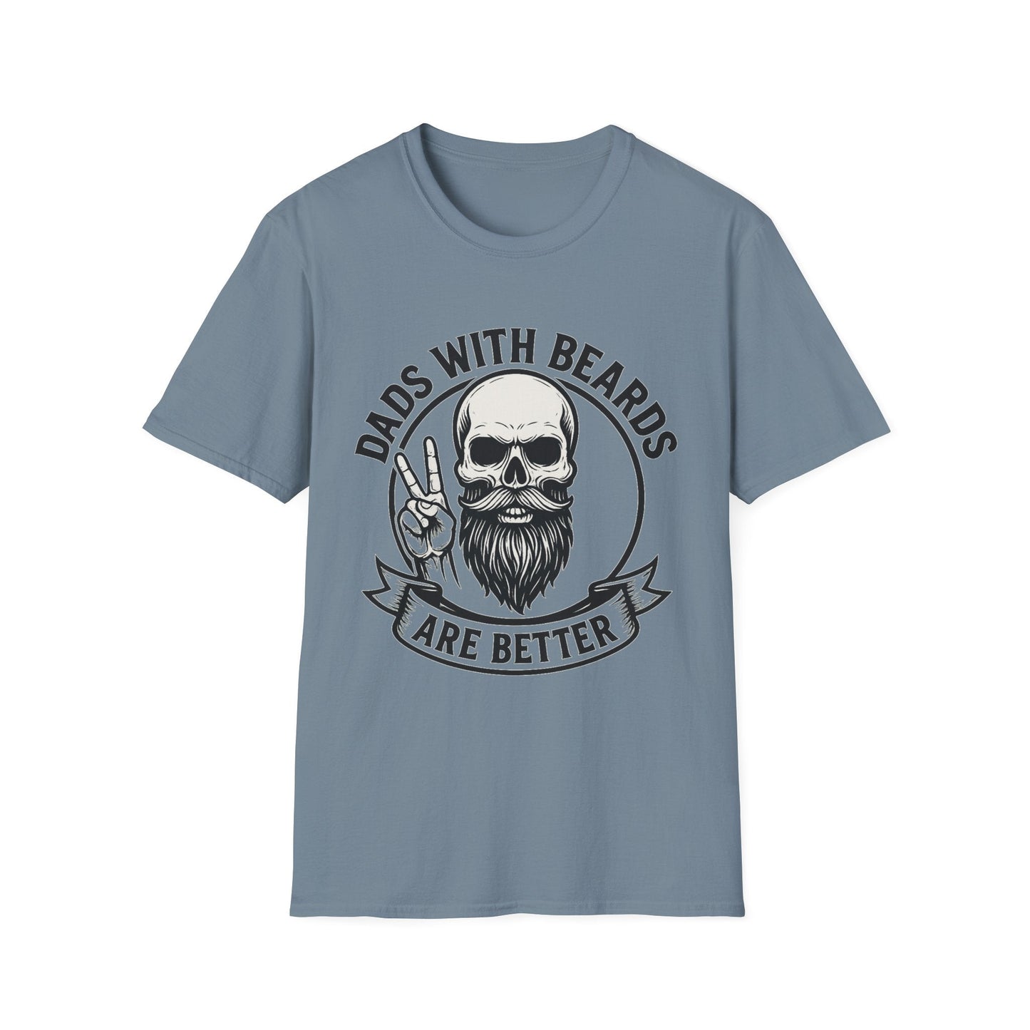 Dads with Beards Are Better T-Shirt - Father's Day Gift - Shirt Happens Graphics