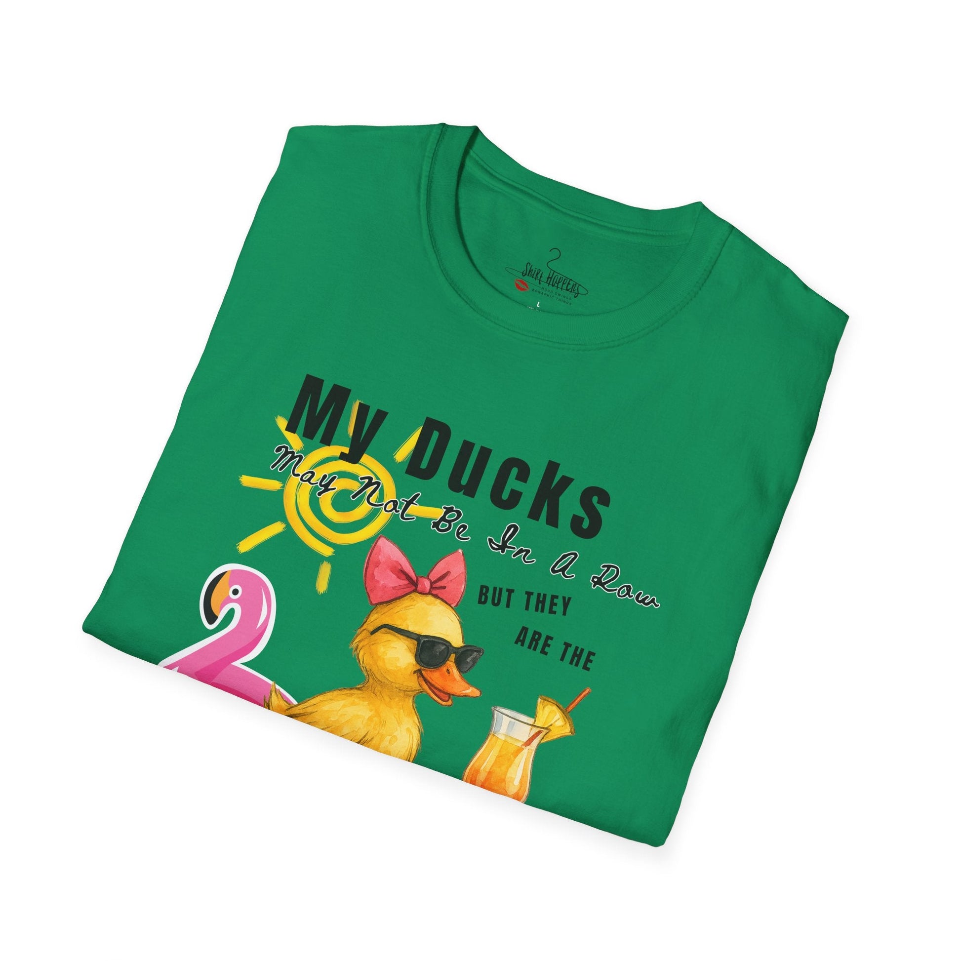 Duck - Life of The Party T-Shirt, Fun Summer Tee, Quirky Gift, Pool Party Shirt, Duck Lover Apparel - Shirt Happens Graphics