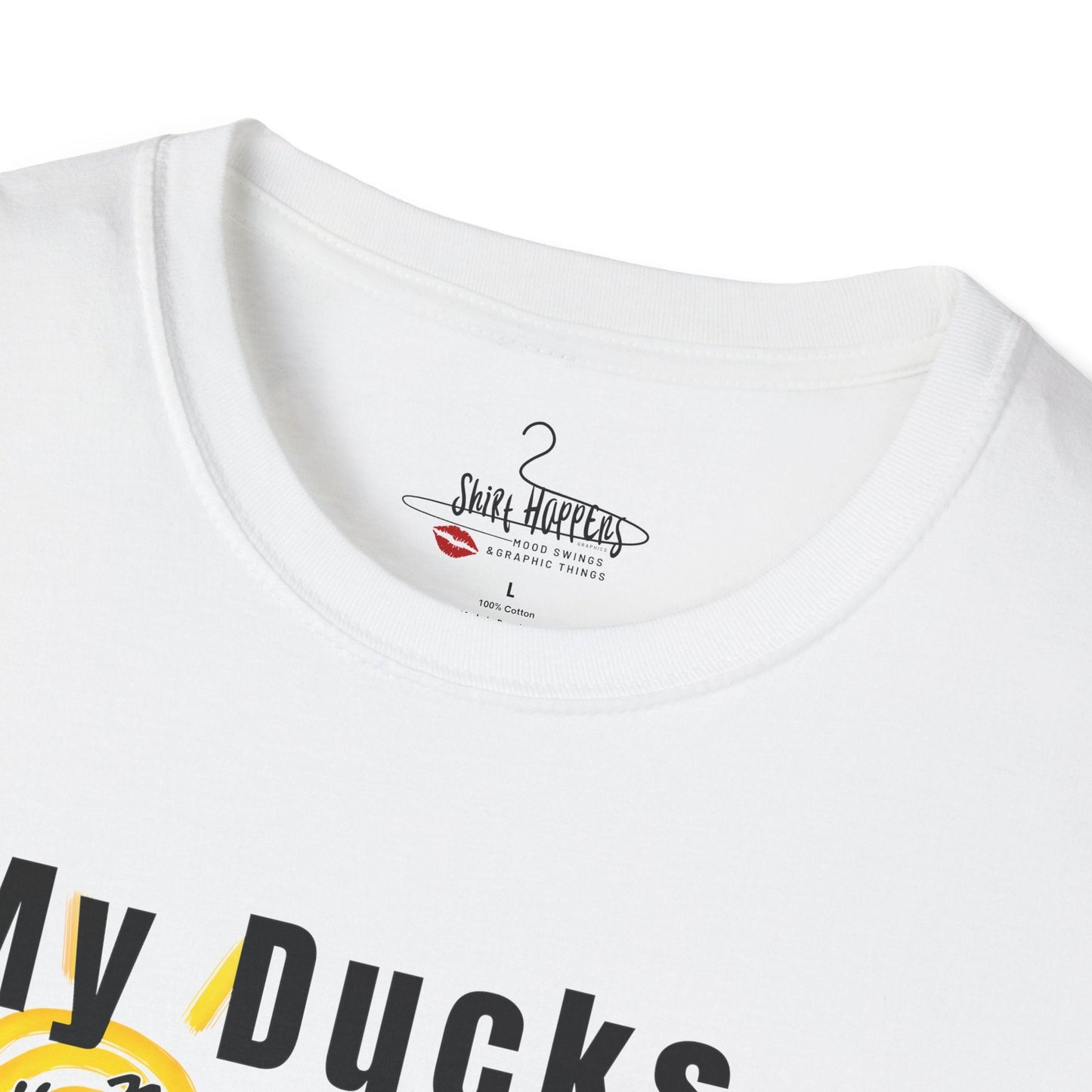 Duck - Life of The Party T-Shirt, Fun Summer Tee, Quirky Gift, Pool Party Shirt, Duck Lover Apparel - Shirt Happens Graphics