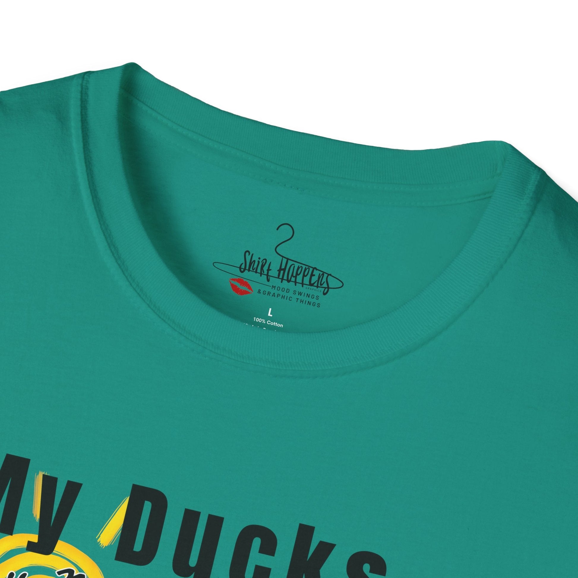 Duck - Life of The Party T-Shirt, Fun Summer Tee, Quirky Gift, Pool Party Shirt, Duck Lover Apparel - Shirt Happens Graphics