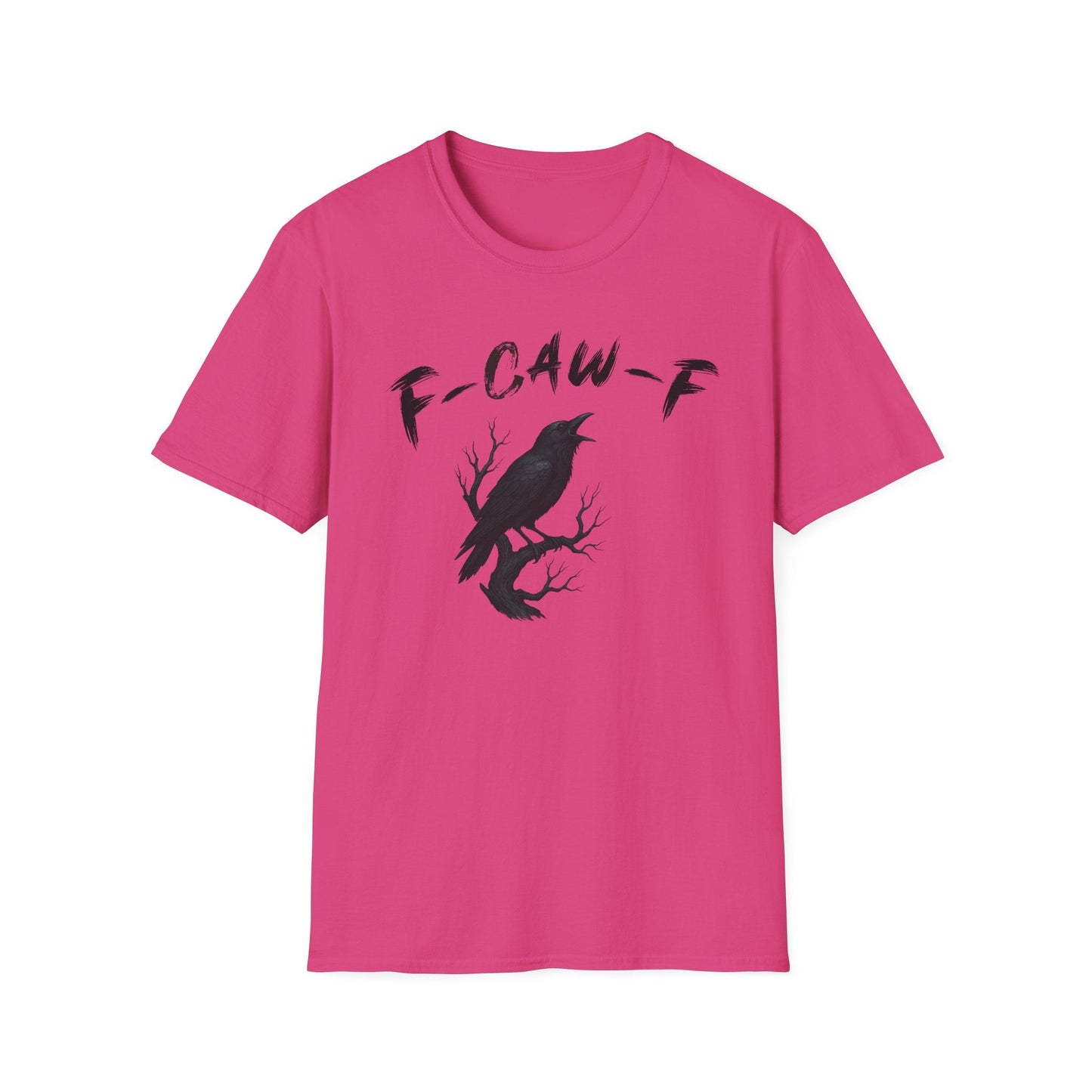 F - CAW - F Graphic Tee, Sarcastic T-shirt lovers - Shirt Happens Graphics