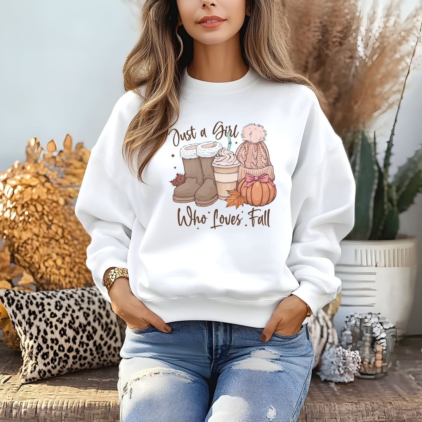 Fall Vibes Sweatshirt - Shirt Happens Graphics