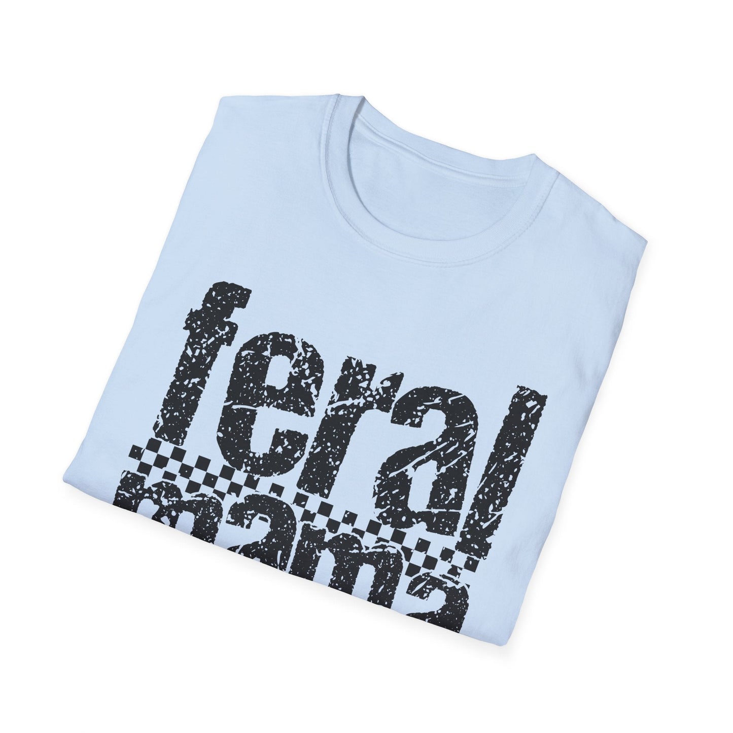 Feral Mama Unisex Softstyle T-Shirt, Funny Gift for Moms, Casual Wear, Graphic Tee, Mother's Day Present, Everyday Comfort - Shirt Happens Graphics