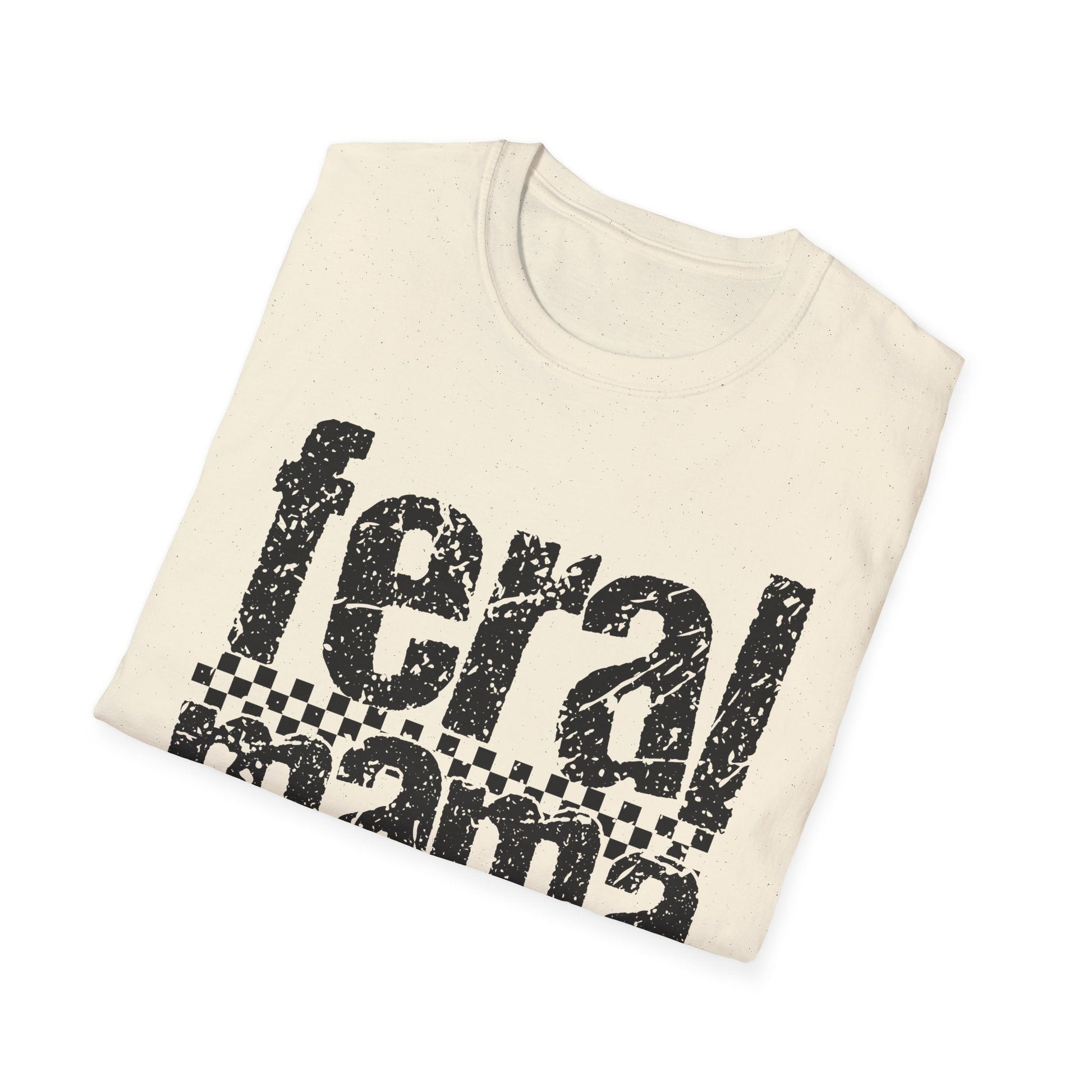 Feral Mama Unisex Softstyle T-Shirt, Funny Gift for Moms, Casual Wear, Graphic Tee, Mother's Day Present, Everyday Comfort - Shirt Happens Graphics