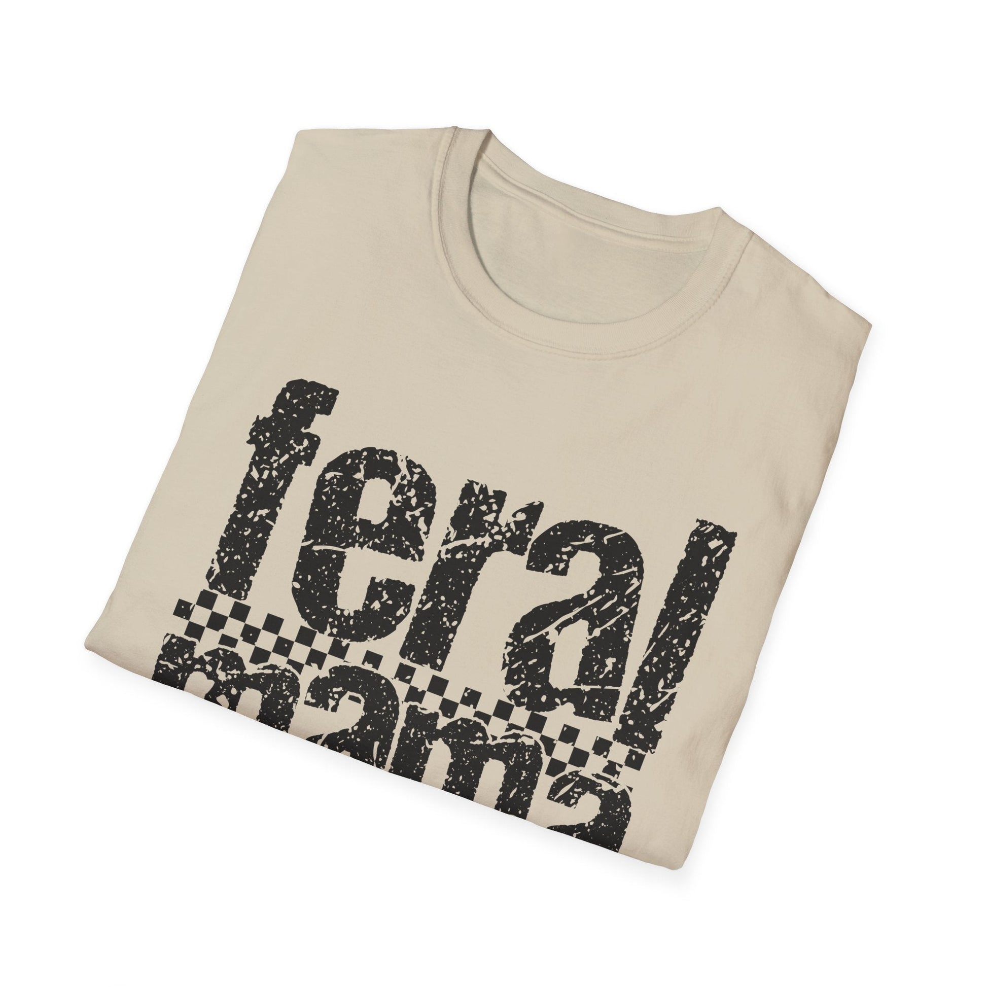 Feral Mama Unisex Softstyle T-Shirt, Funny Gift for Moms, Casual Wear, Graphic Tee, Mother's Day Present, Everyday Comfort - Shirt Happens Graphics