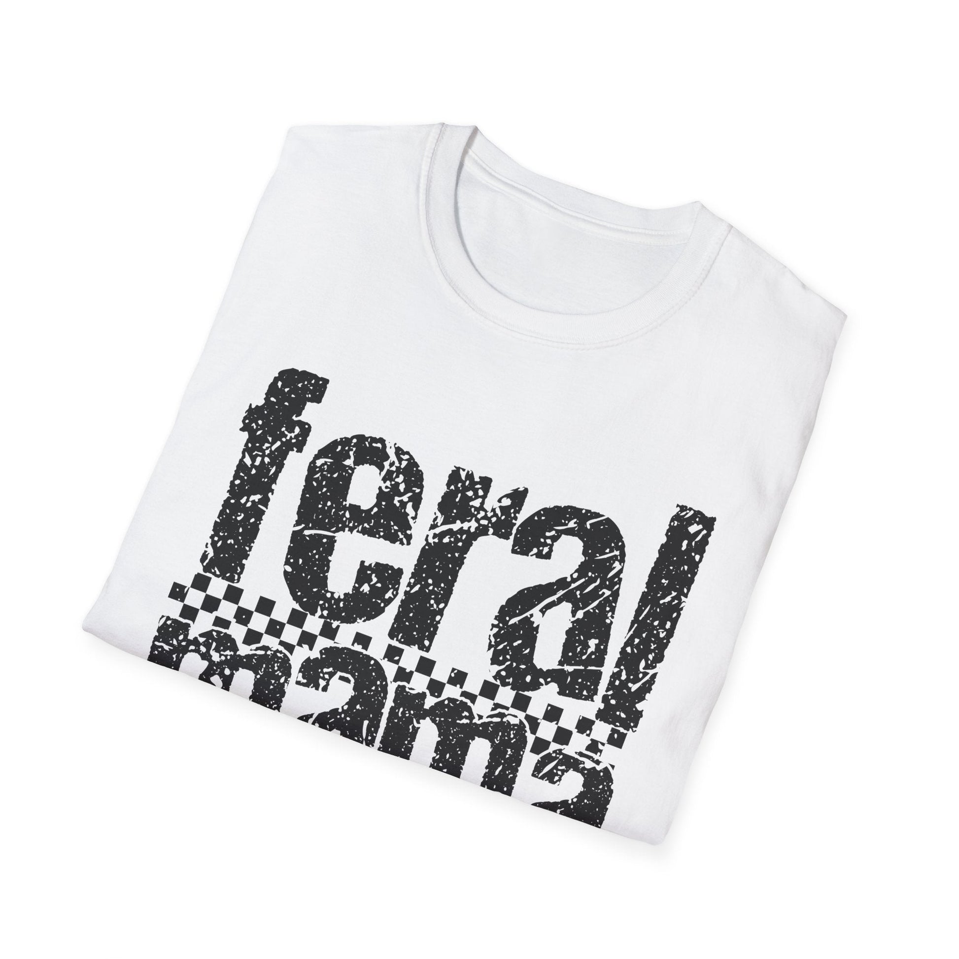 Feral Mama Unisex Softstyle T-Shirt, Funny Gift for Moms, Casual Wear, Graphic Tee, Mother's Day Present, Everyday Comfort - Shirt Happens Graphics