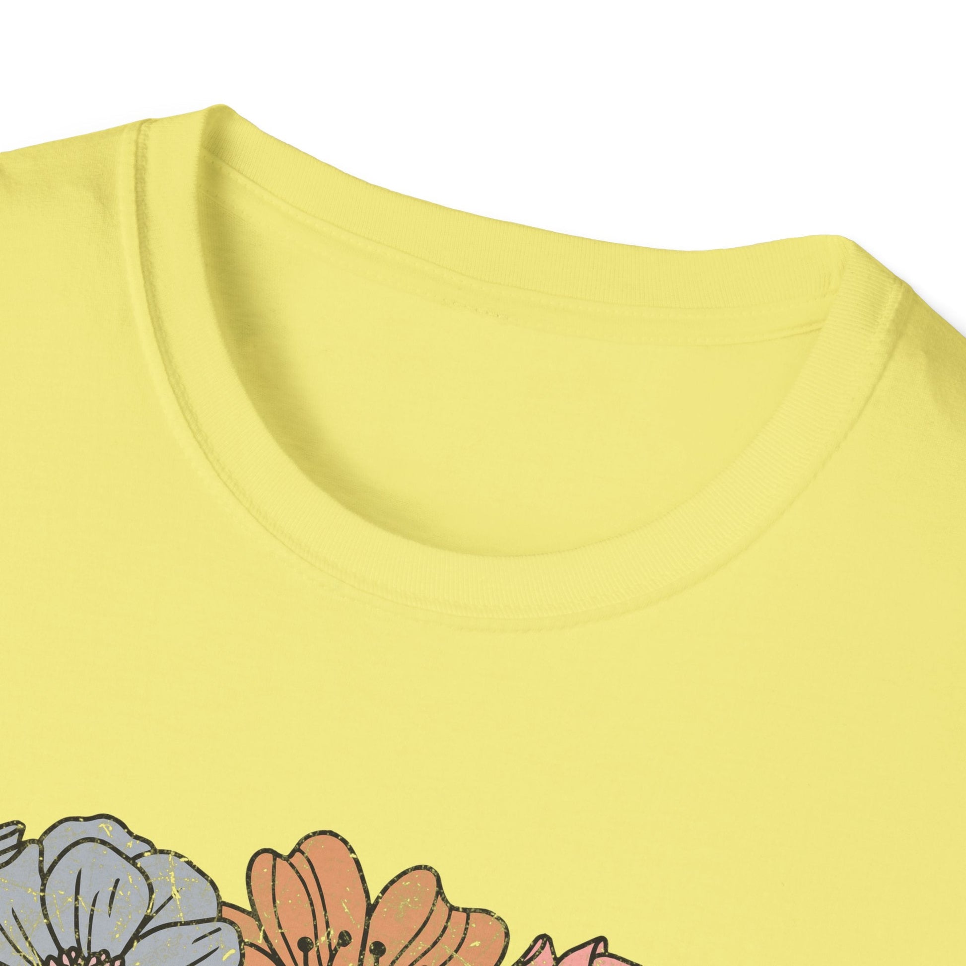 Floral 'Mimi' Unisex T-Shirt - Perfect Gift for Moms, Mother's Day, Family Gatherings, Casual Wear, Spring Fashion - Shirt Happens Graphics