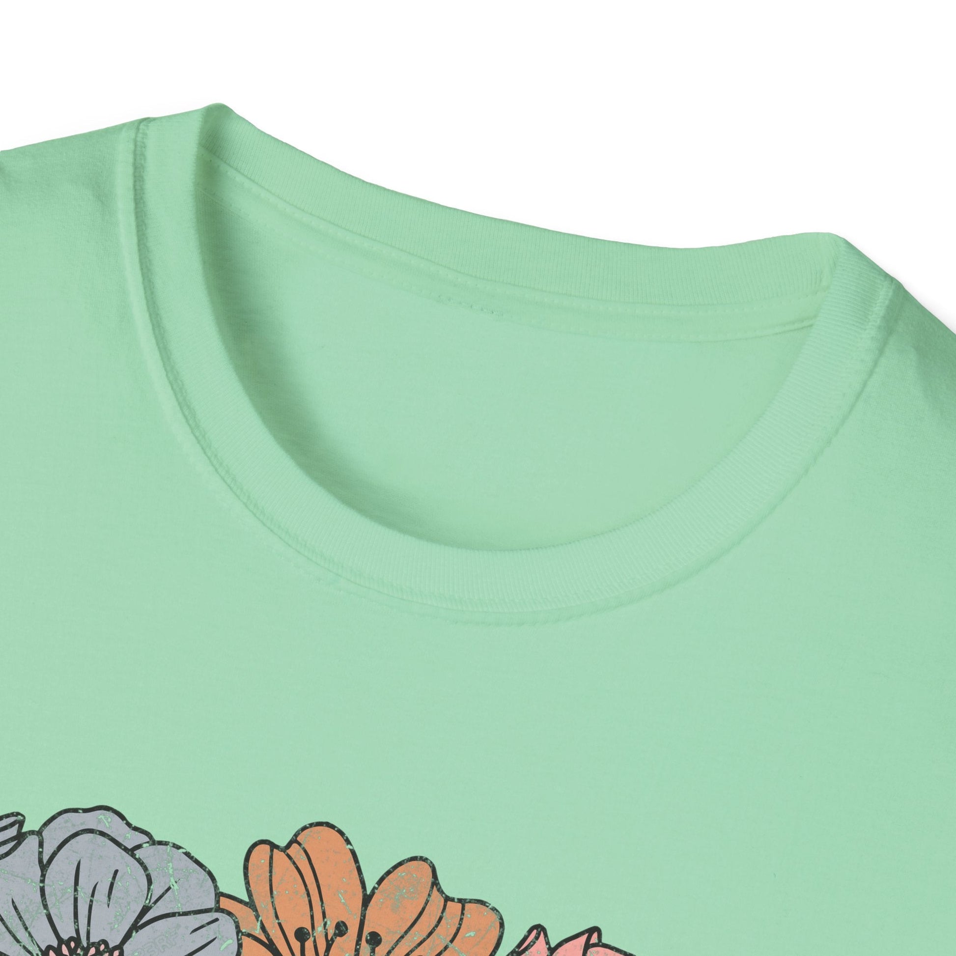 Floral 'Mimi' Unisex T-Shirt - Perfect Gift for Moms, Mother's Day, Family Gatherings, Casual Wear, Spring Fashion - Shirt Happens Graphics