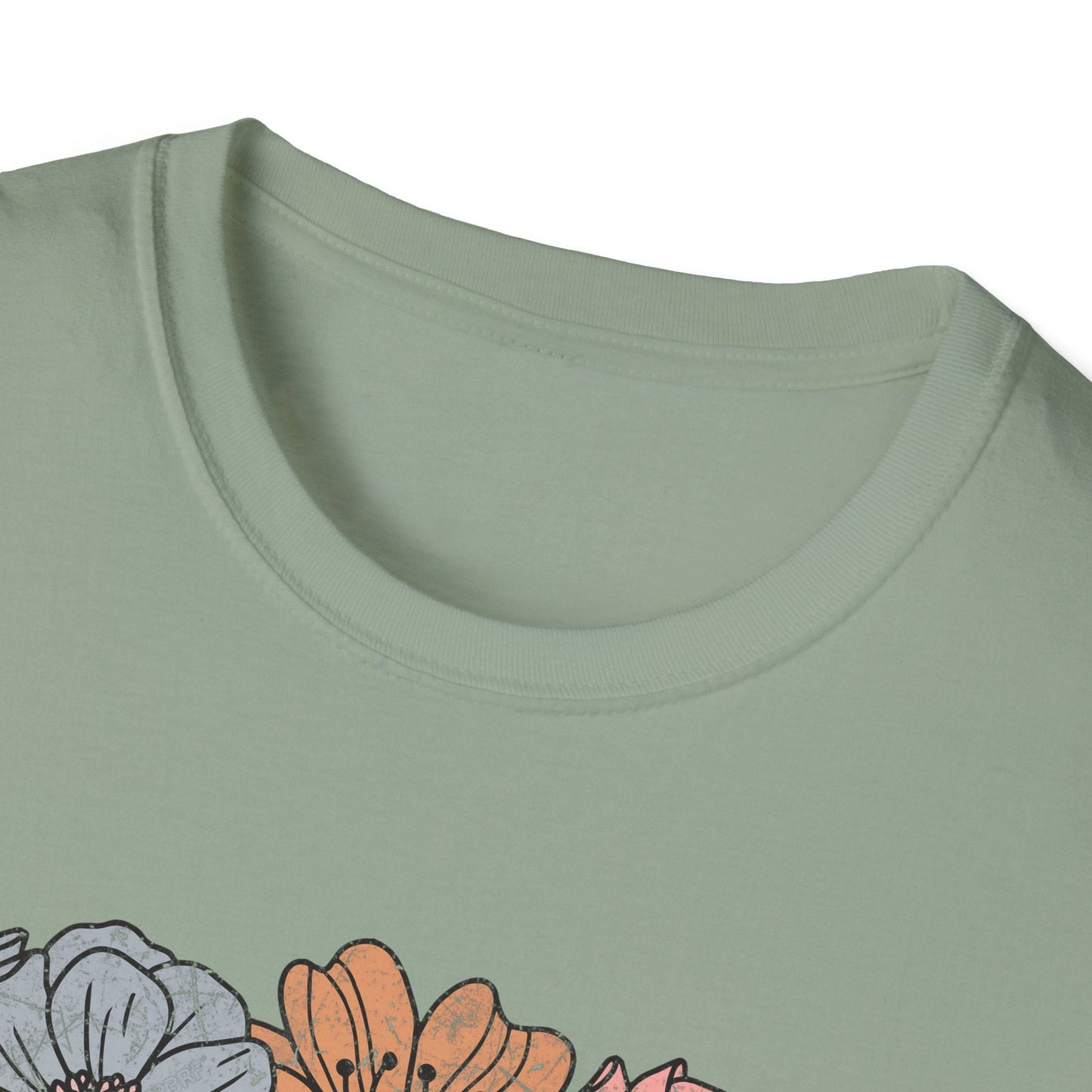 Floral 'Mimi' Unisex T-Shirt - Perfect Gift for Moms, Mother's Day, Family Gatherings, Casual Wear, Spring Fashion - Shirt Happens Graphics