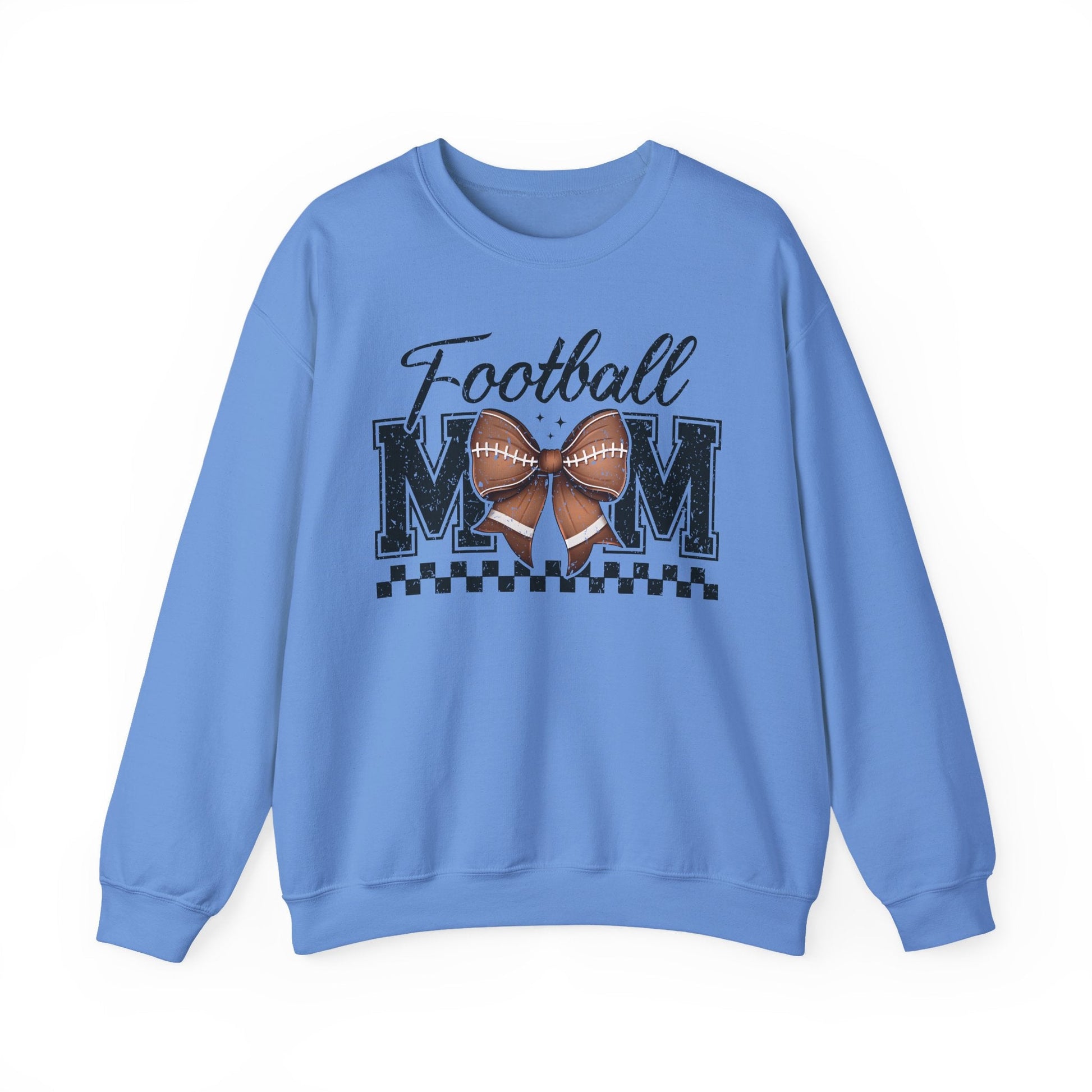 Football Mom Cozy Sweatshirt - Shirt Happens Graphics