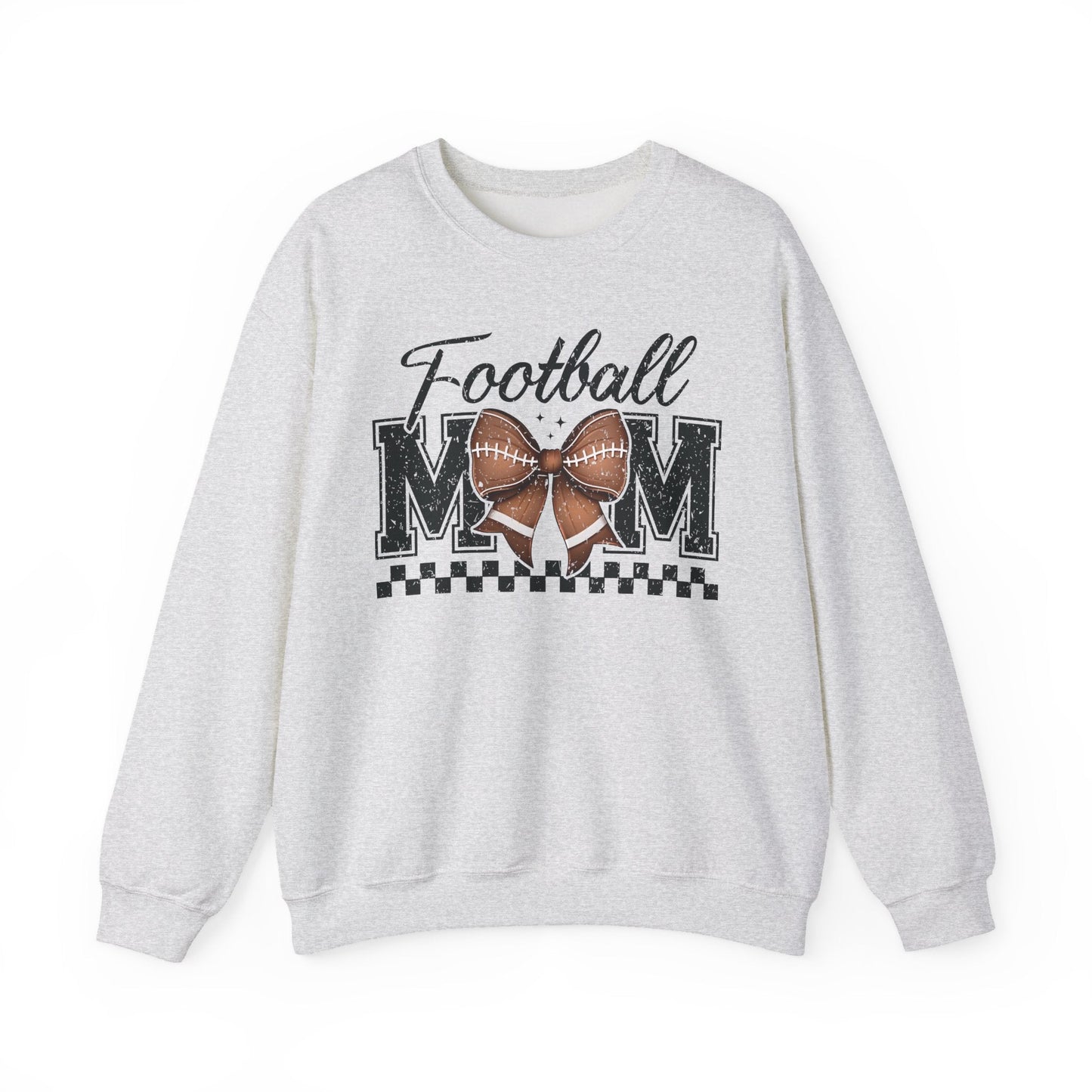 Football Mom Cozy Sweatshirt - Shirt Happens Graphics
