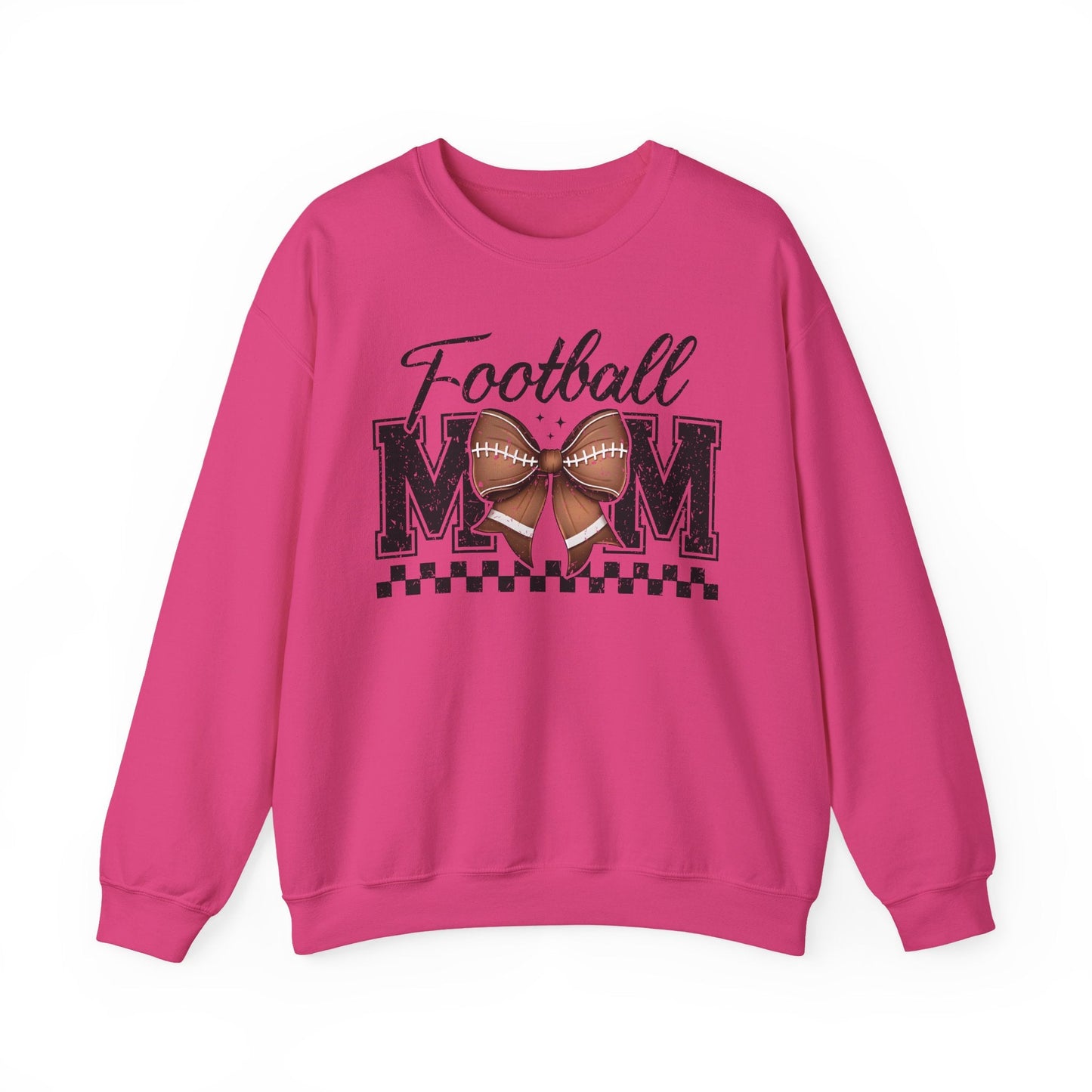 Football Mom Cozy Sweatshirt - Shirt Happens Graphics